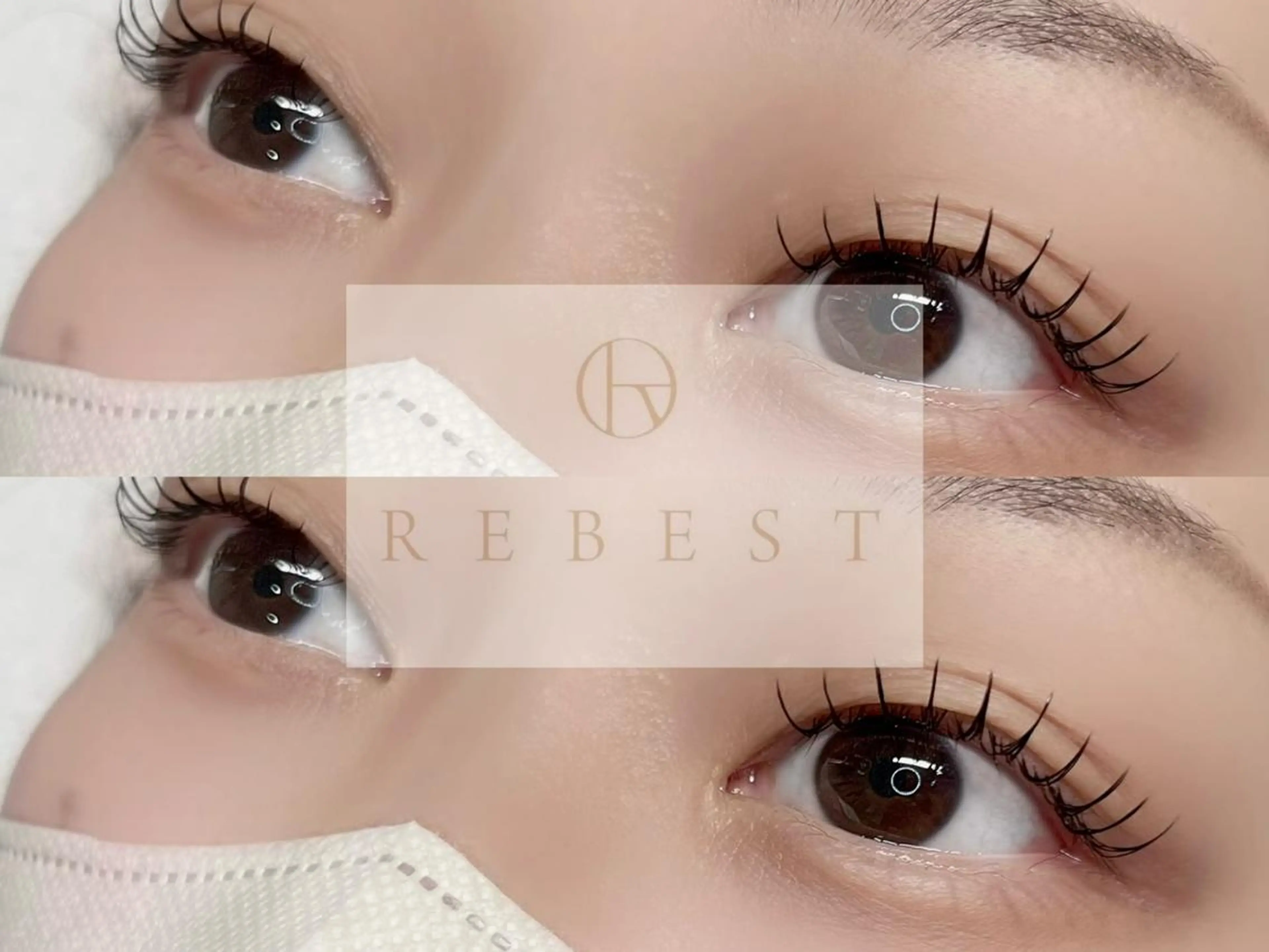 マツエク・マツパ REBEST 四條畷店のマツエク・マツパデザイン