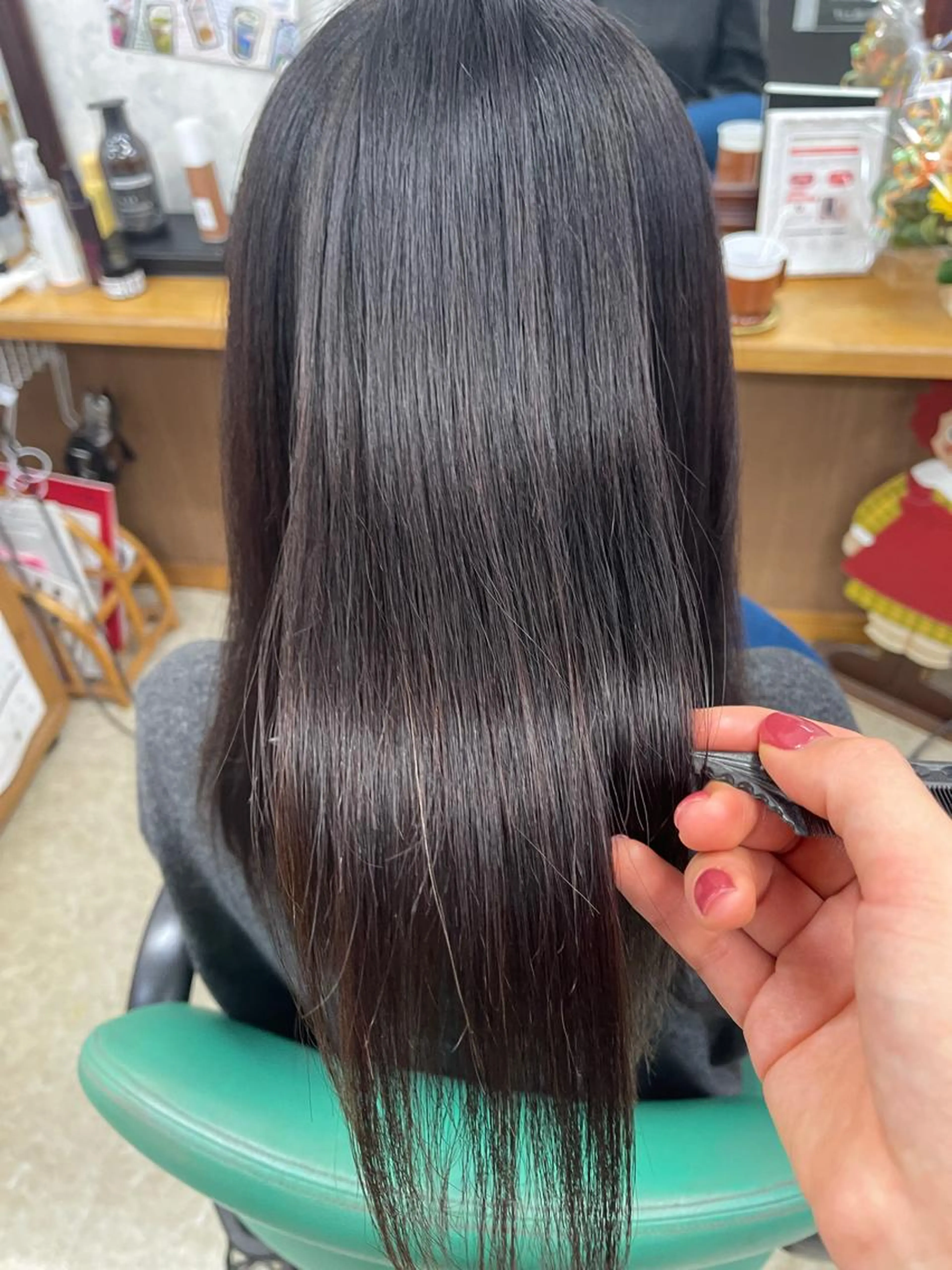 🐰初回の方はまずはコレ!お悩み改善黒木式酸性ストレート+リンゴ幹細胞髪質改善 !カットと1ヶ月分ホームケアプレゼント!の写真