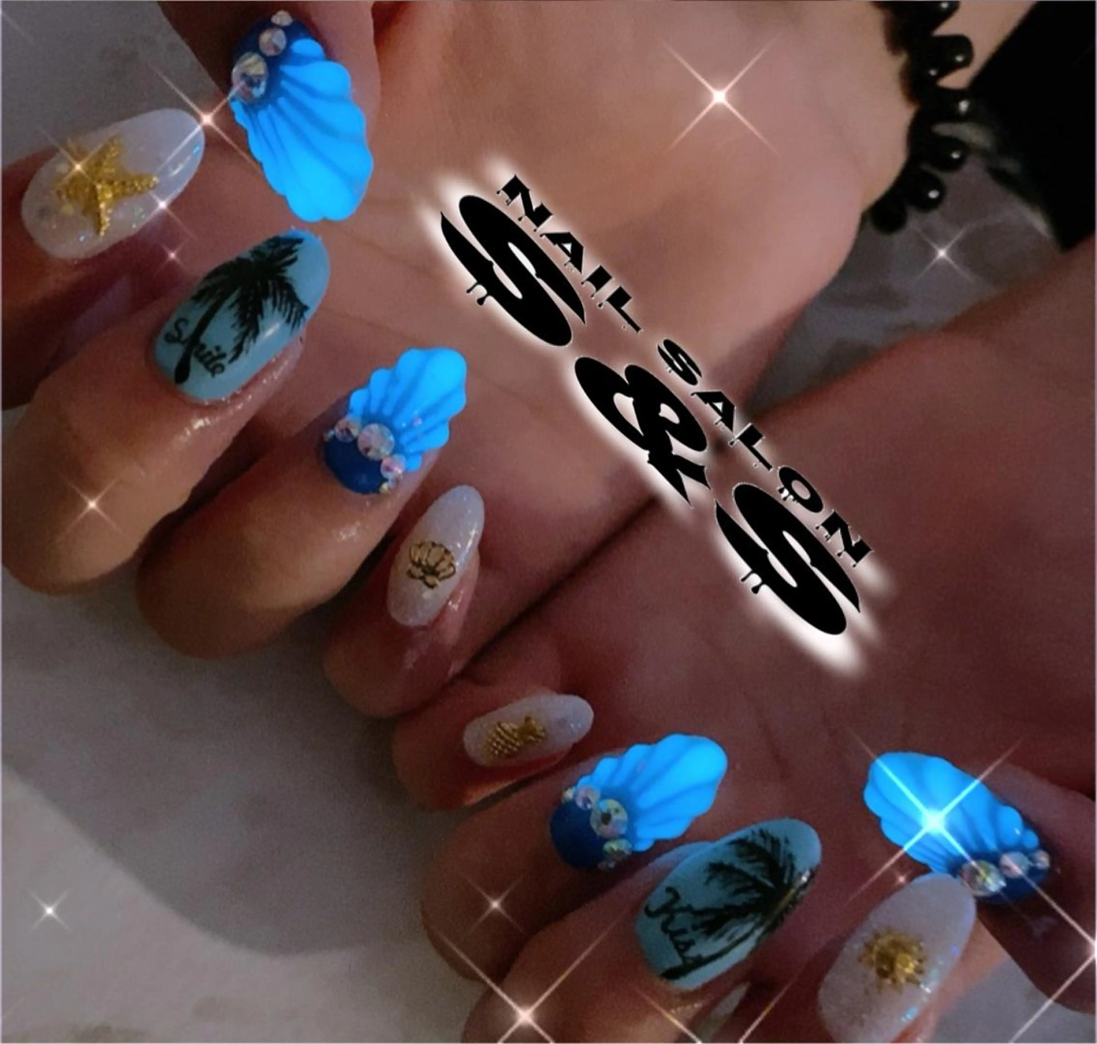 ネイル 長さ出し メンズネイル 持ち込み スカルプネイル S&S 村田小百合のネイルデザイン