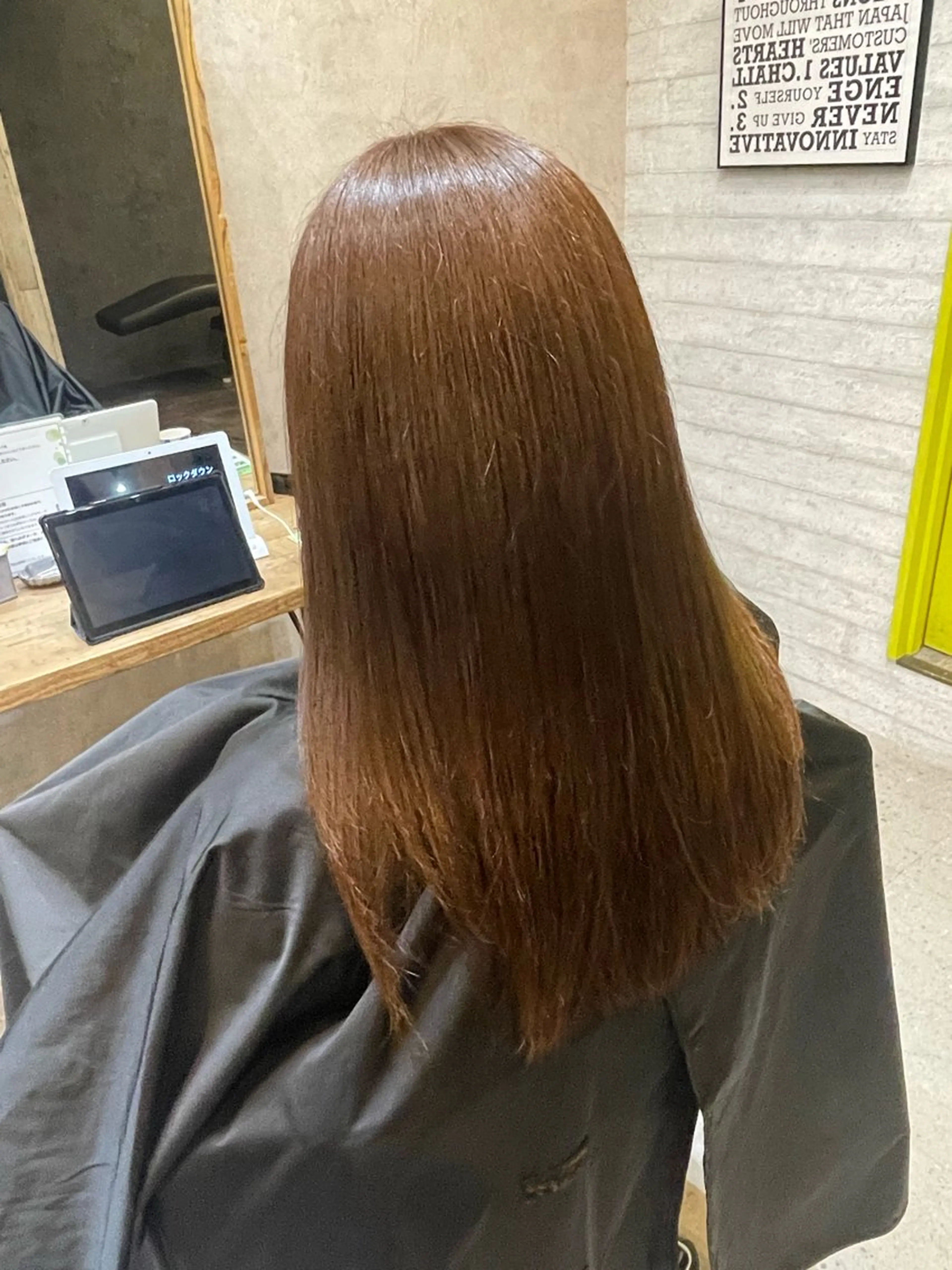 ロング カラー カット ヘアカラー トリートメント haf店長 ✂︎タカハシレン✂︎のヘアスタイル