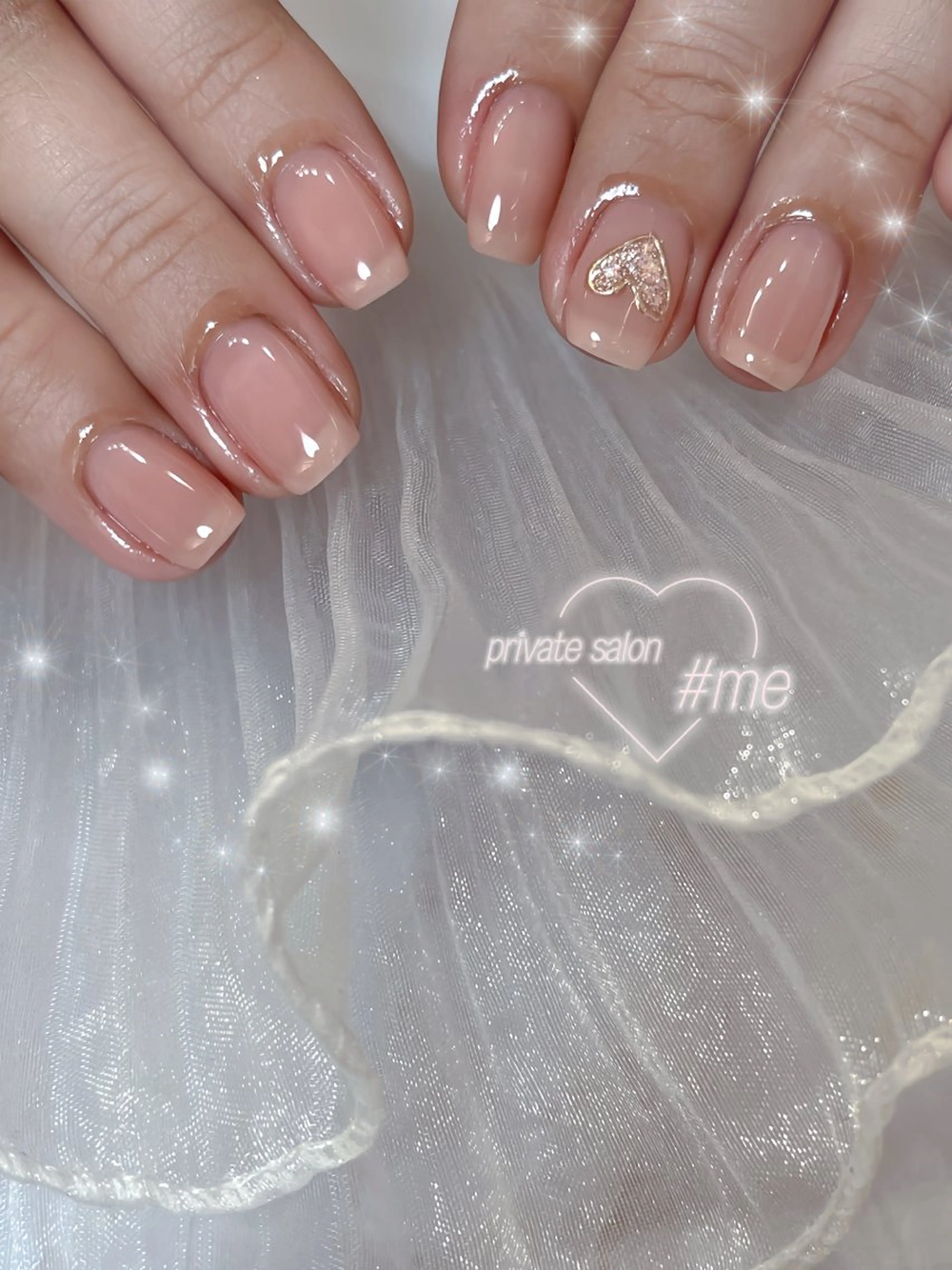 simpleコース🦢オフありの写真