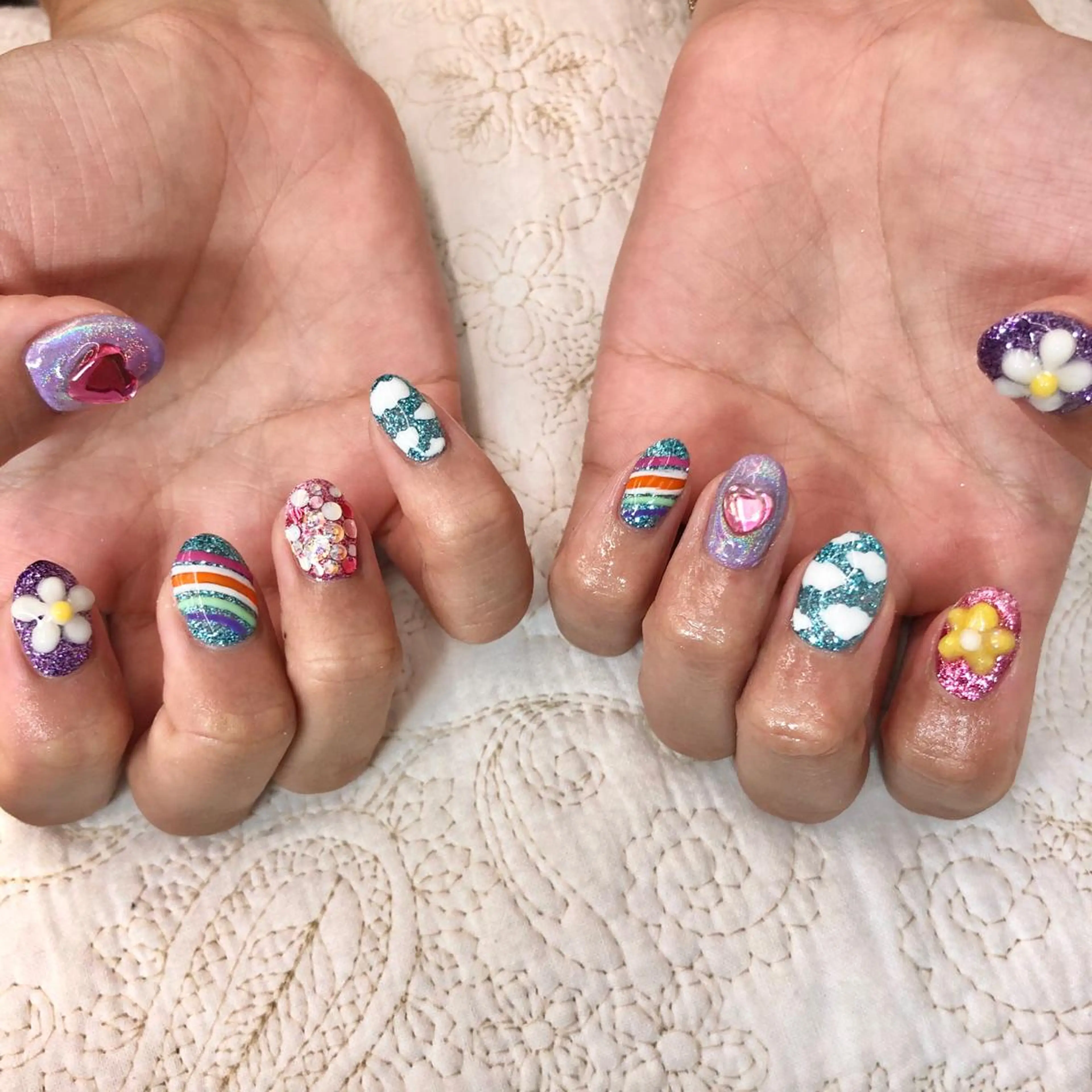 ネイル 🎀AYAKO 🎀中韓ネイルのネイルデザイン