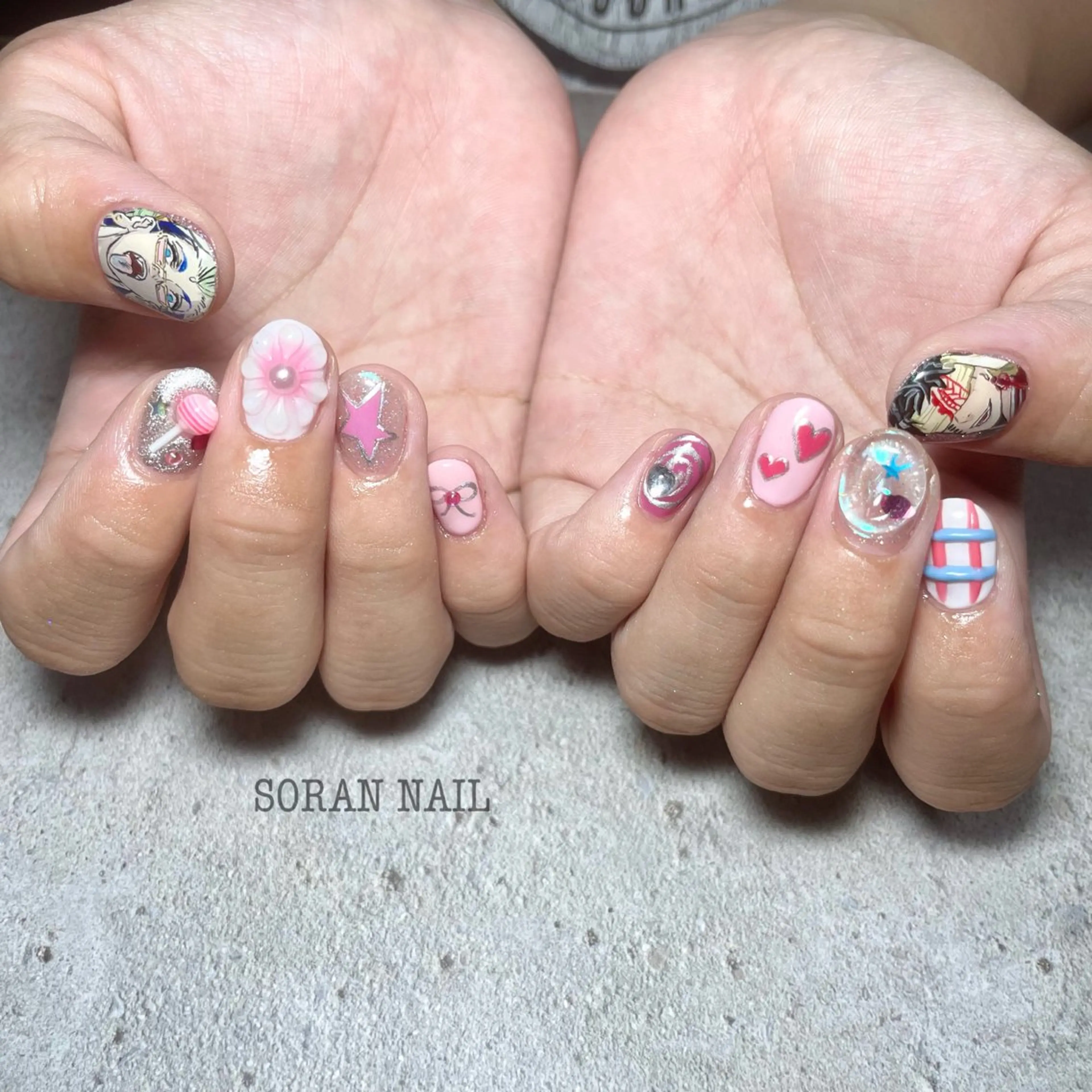 ハンドネイル soran nailのネイルデザイン