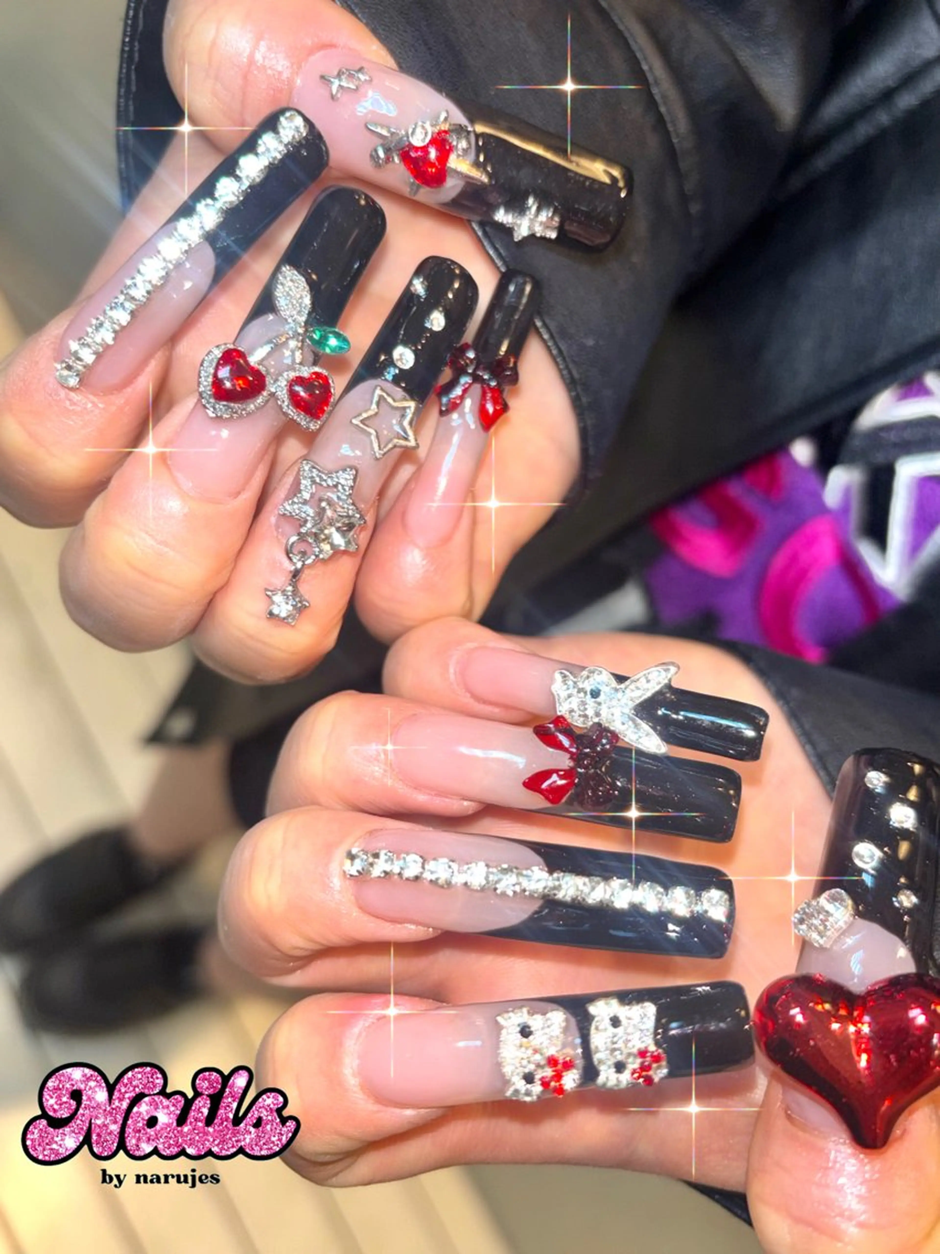 ネイル ギャルネイル🧸💖 narujesのネイルデザイン