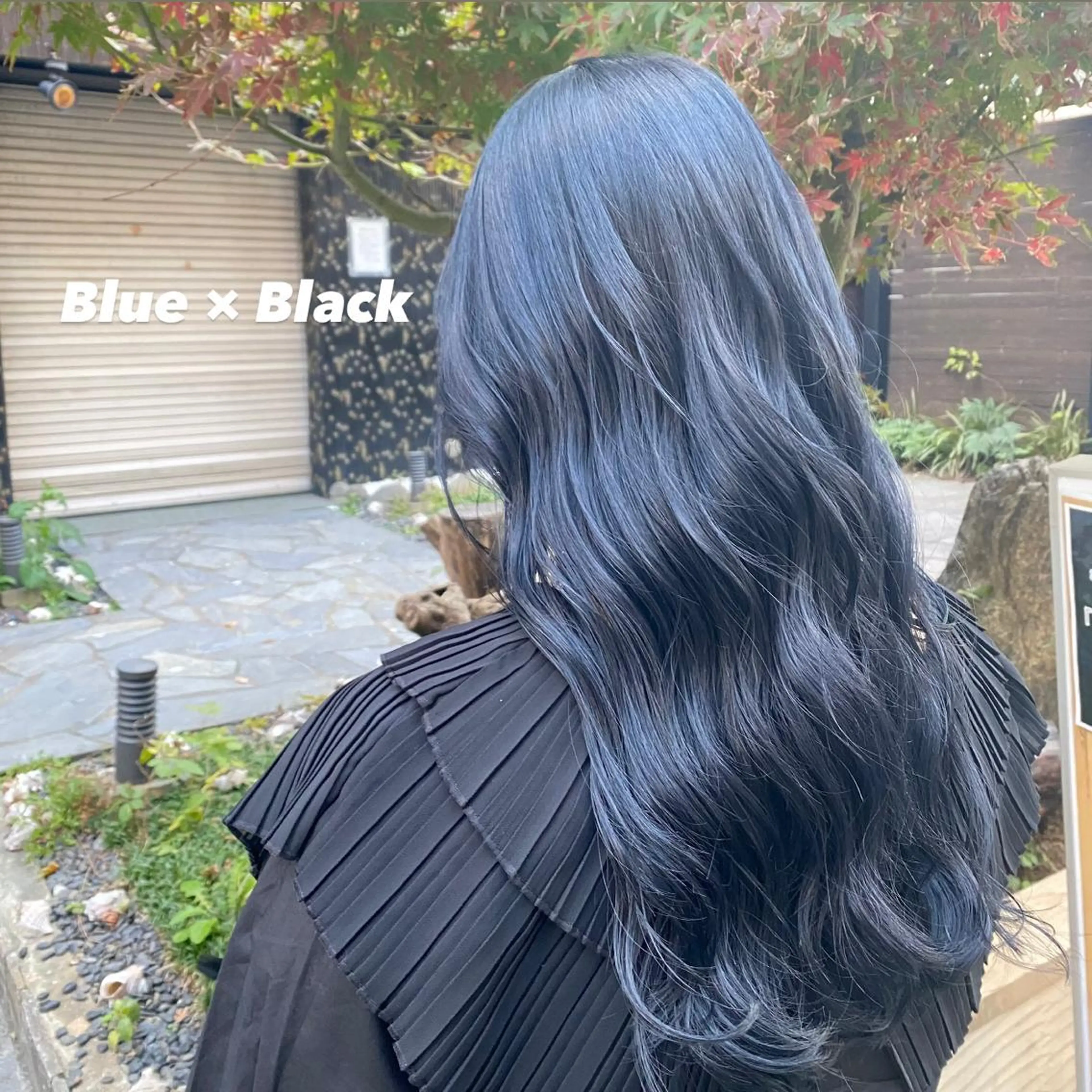 ロング カラー ブルーカラー 𝙔𝙪𝙪𝙠𝙖 .のマツエク・マツパデザイン