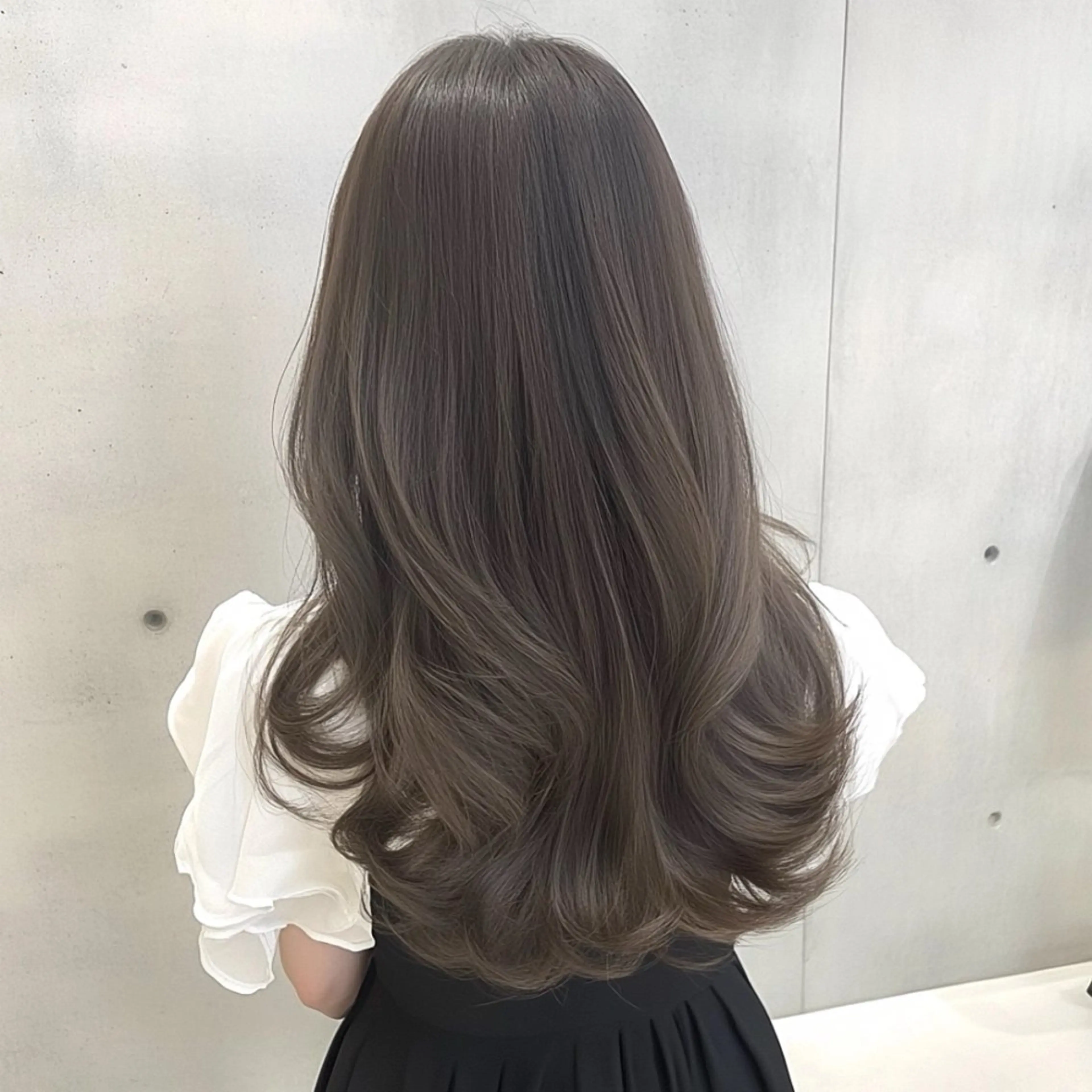 ロング カット トリートメント mua 鳳のヘアスタイル