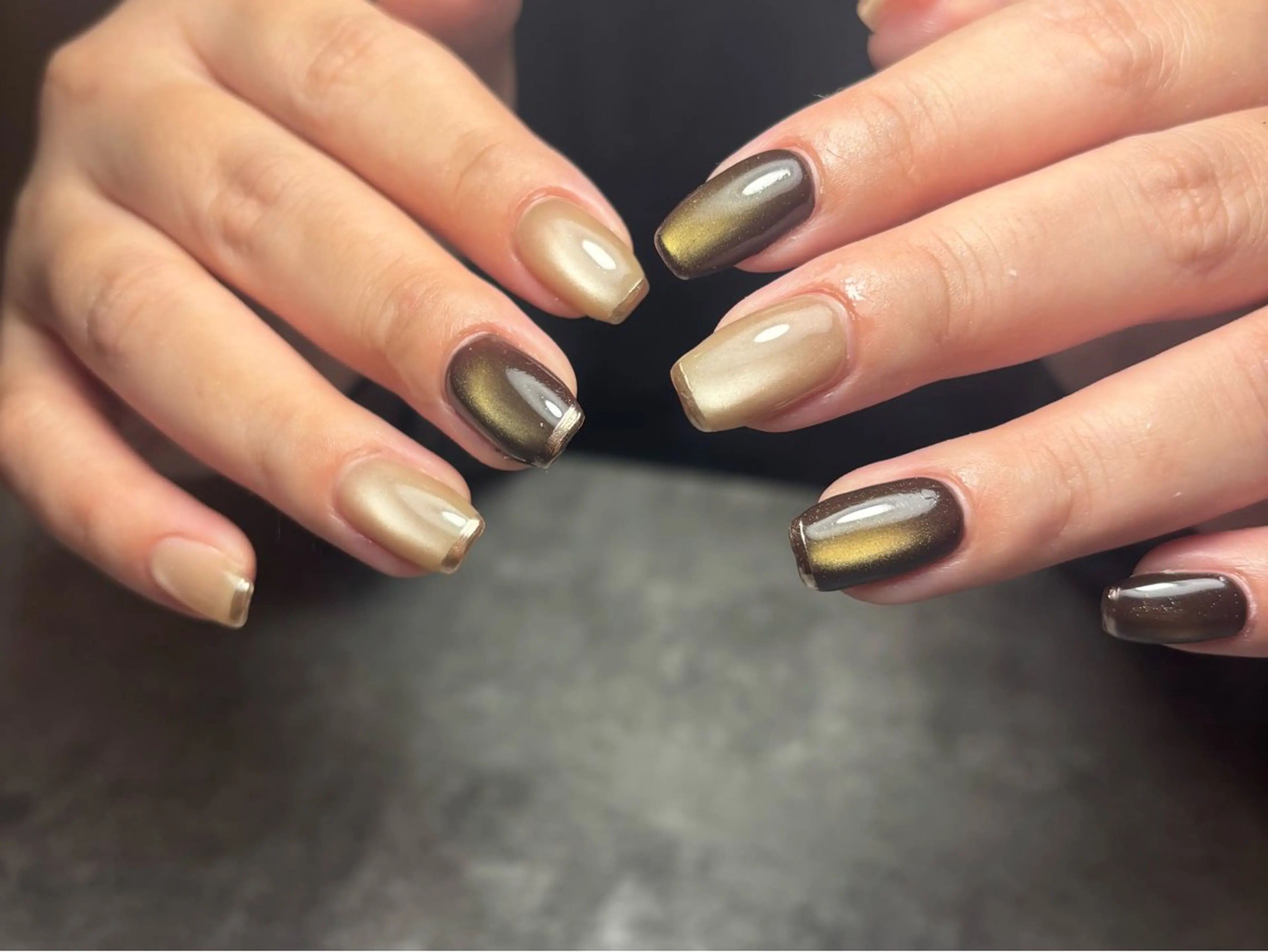 ミディアム ハンドネイル nailsalon -unay-所属・nailsalon unayのネイルデザイン