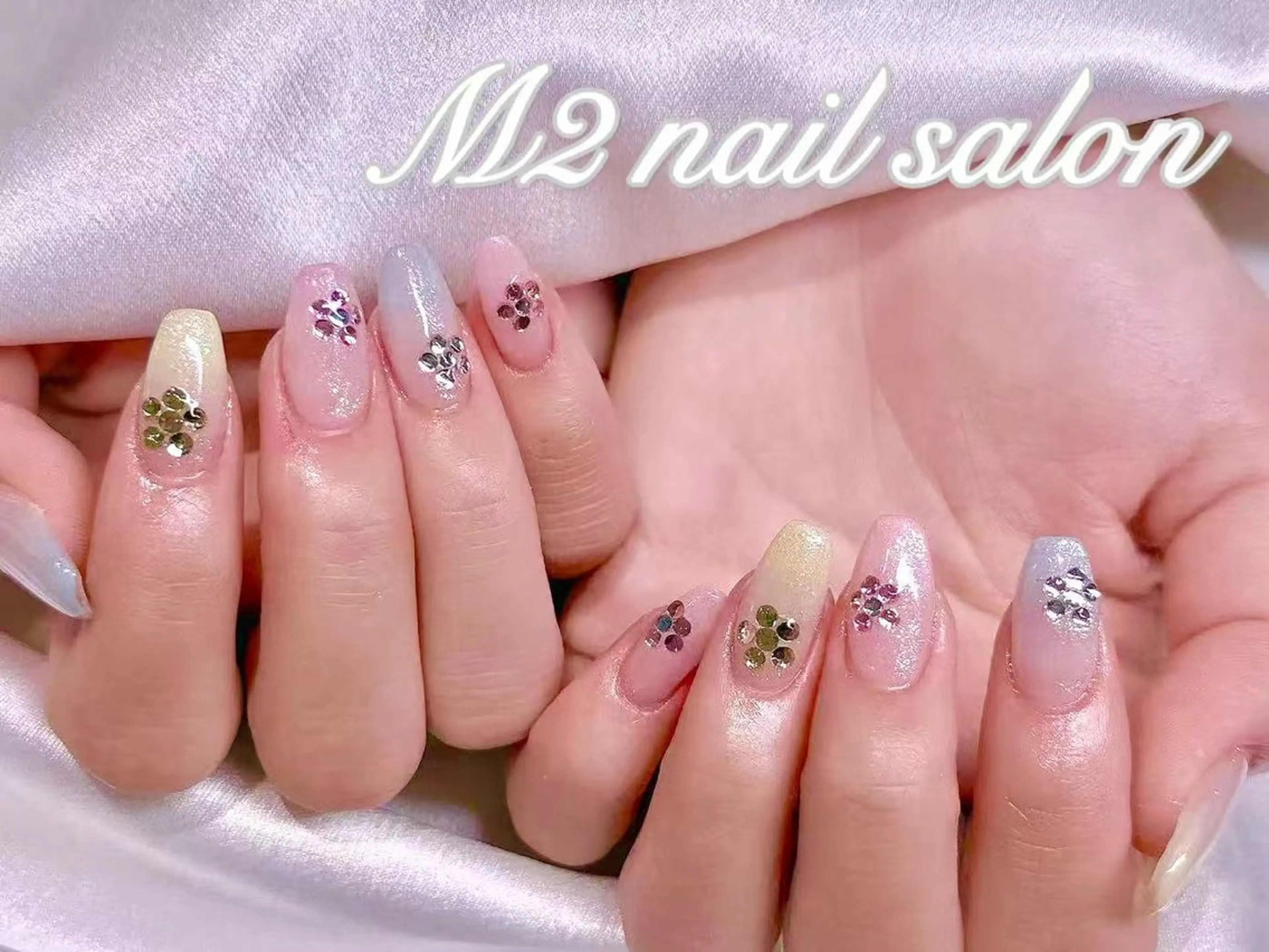 ネイル ハンドネイル 長さだし専門店 M2 rikaのネイルデザイン