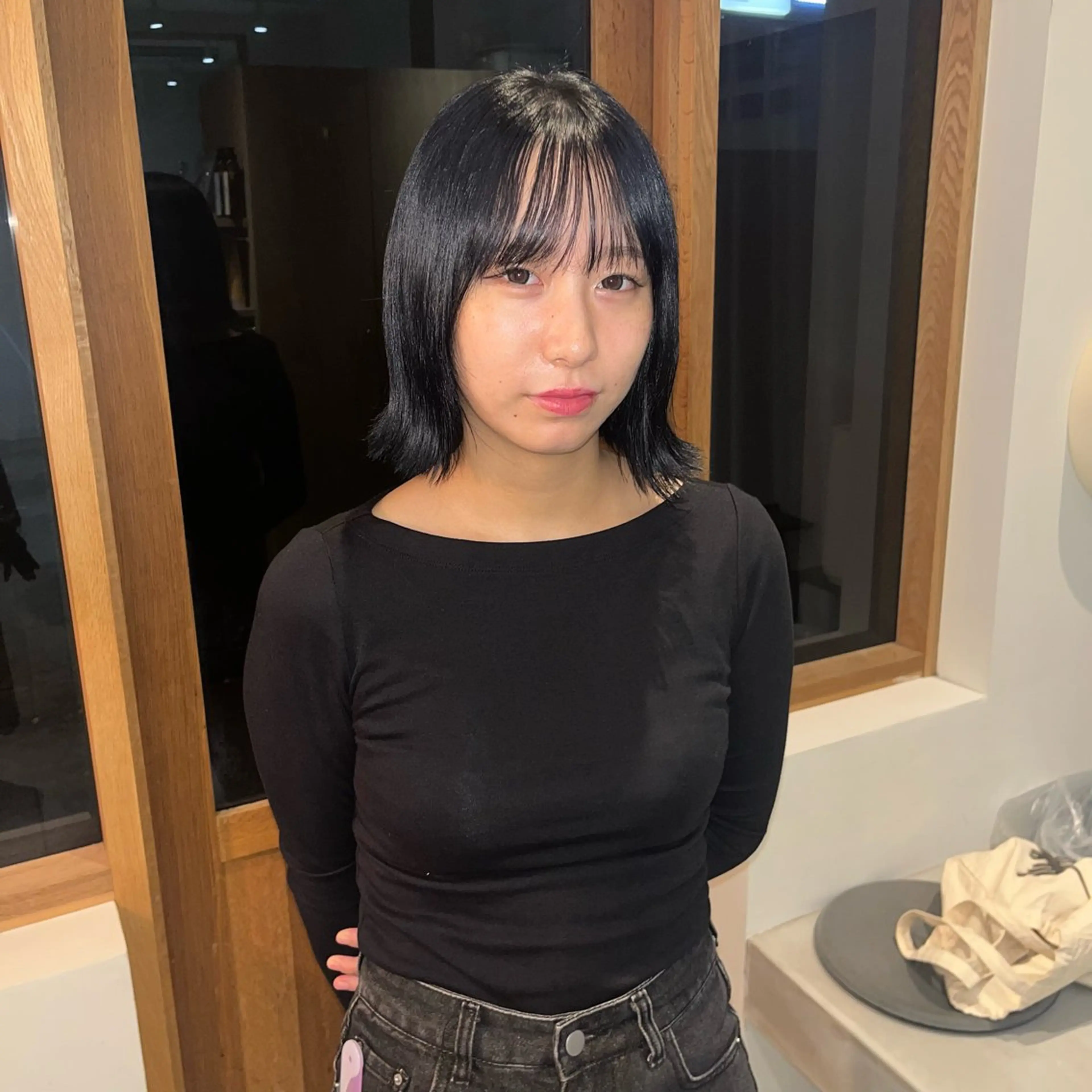 ミディアム ヘアカラー Wカラー🐾 ハルナのヘアスタイル