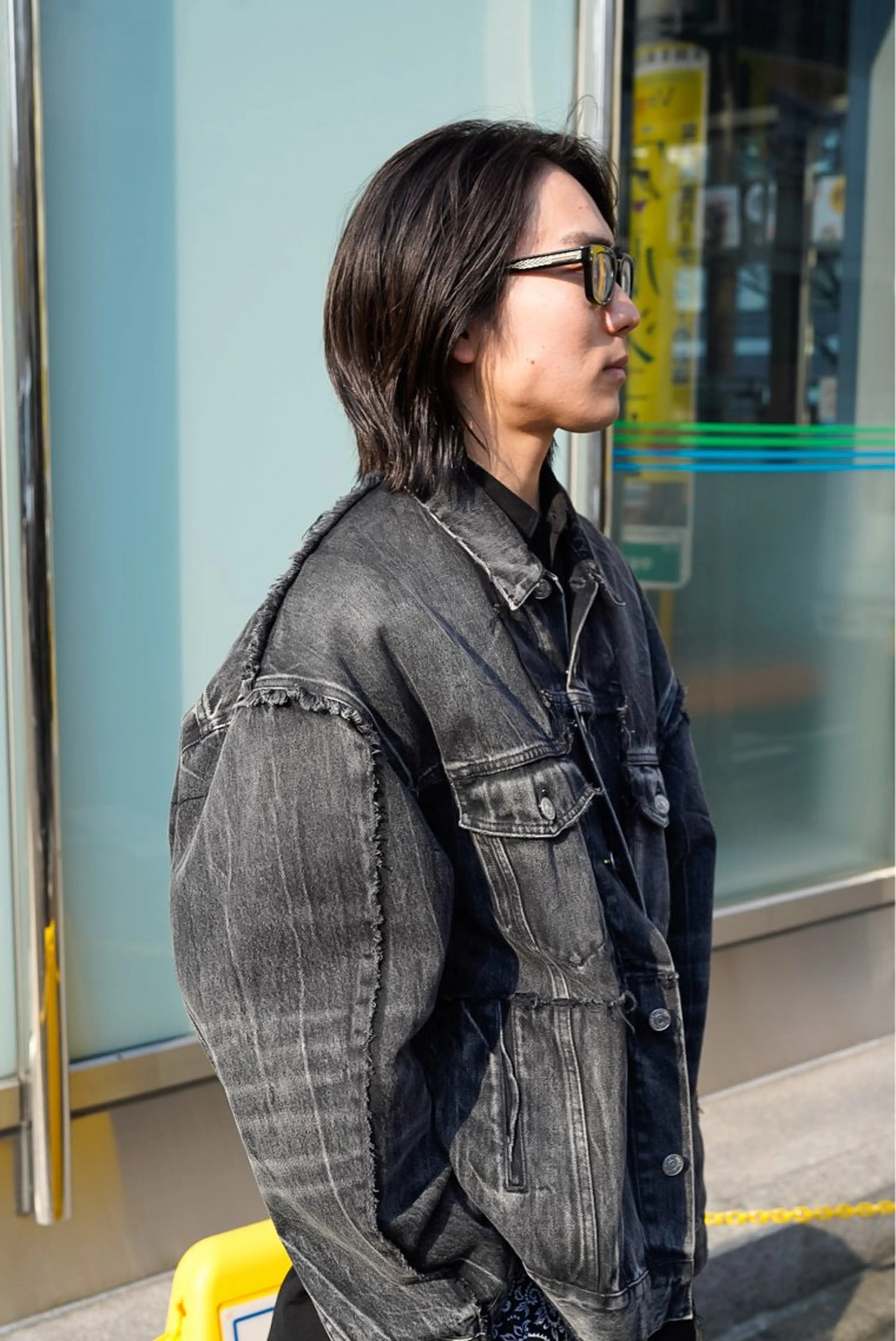 ロング メンズ 千葉 慎也のヘアスタイル