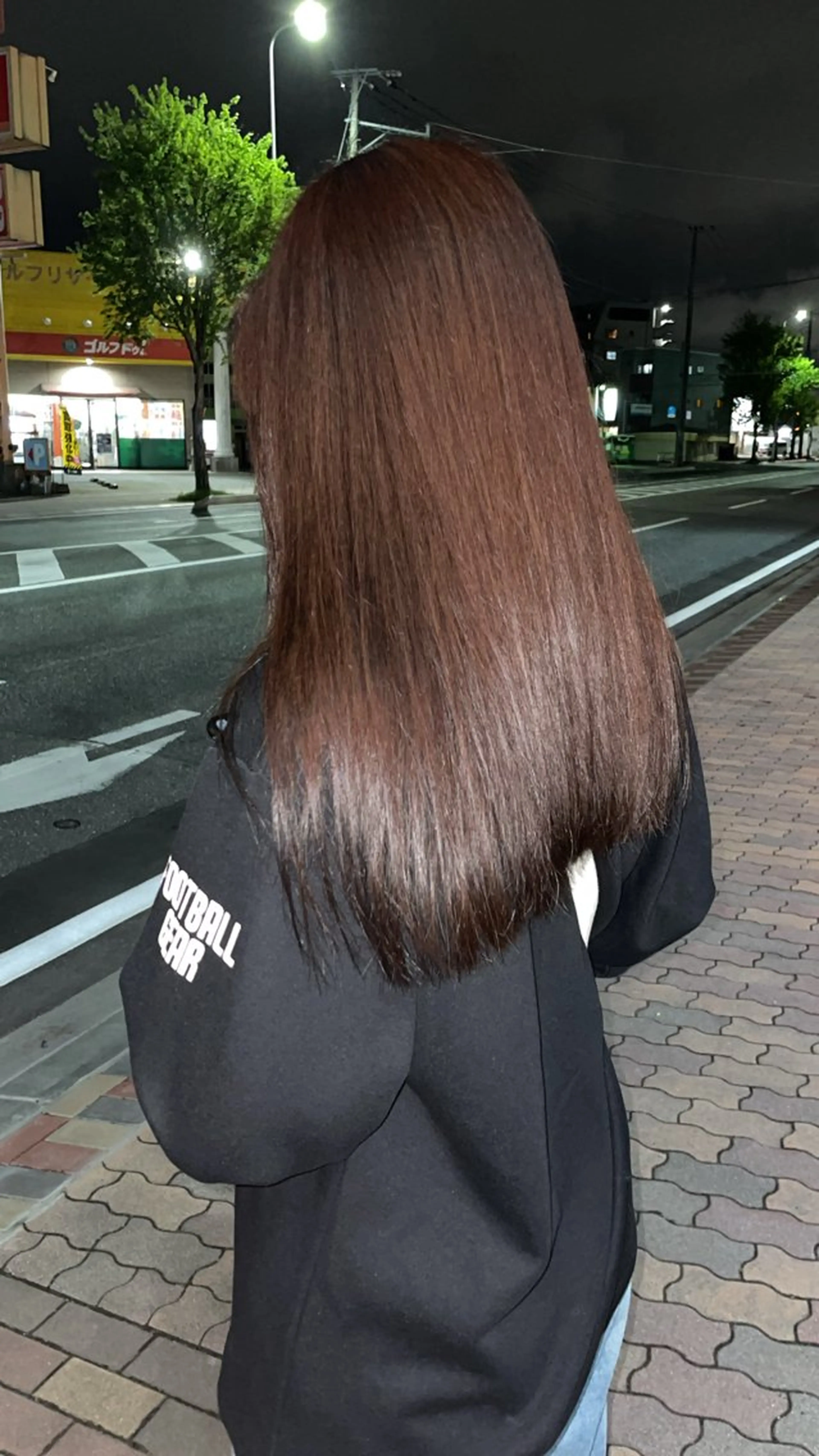 ロング カラー ヘアカラー トリートメント sun trip 荒川のヘアスタイル