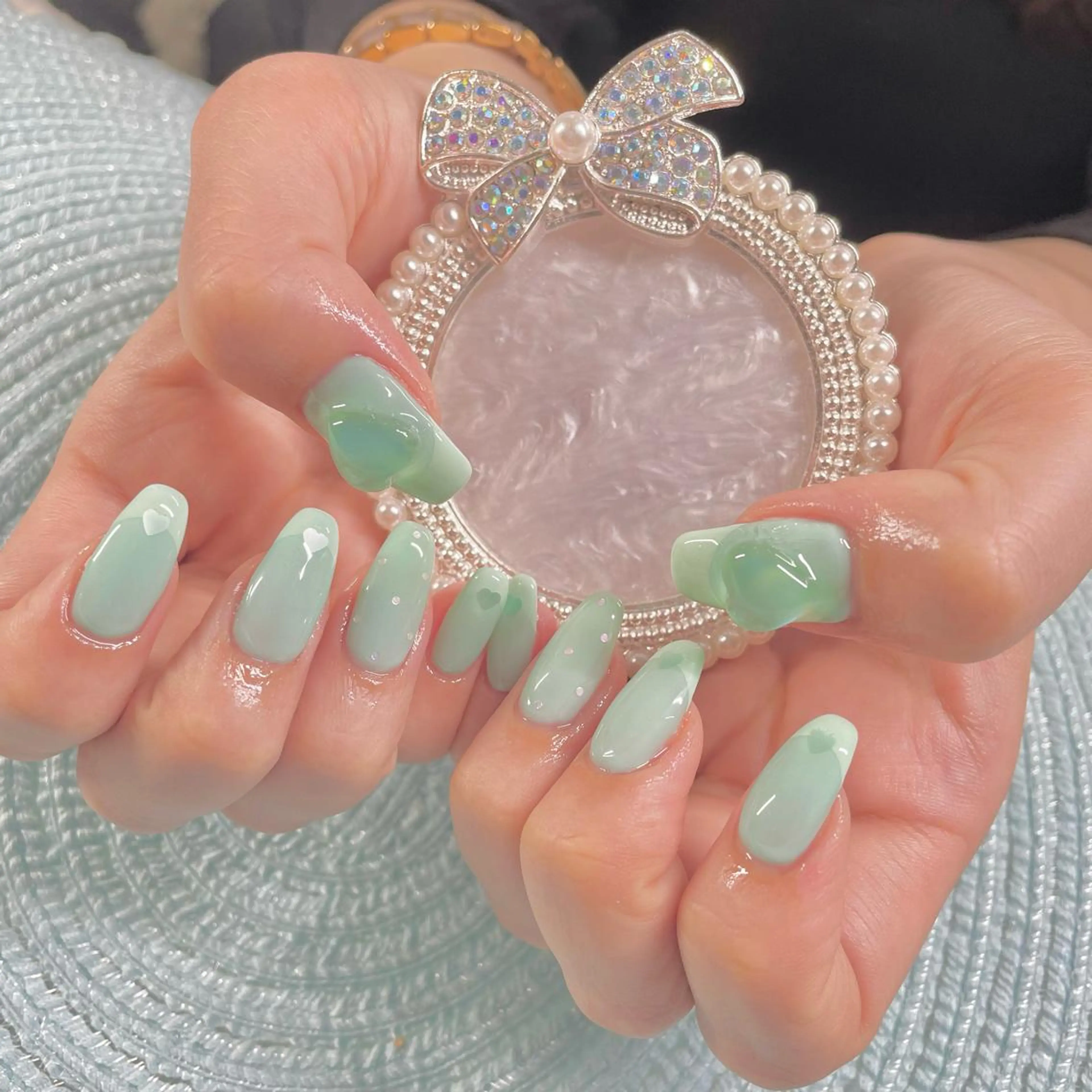 ネイル ジェルネイル ハート J terrace Nailのネイルデザイン