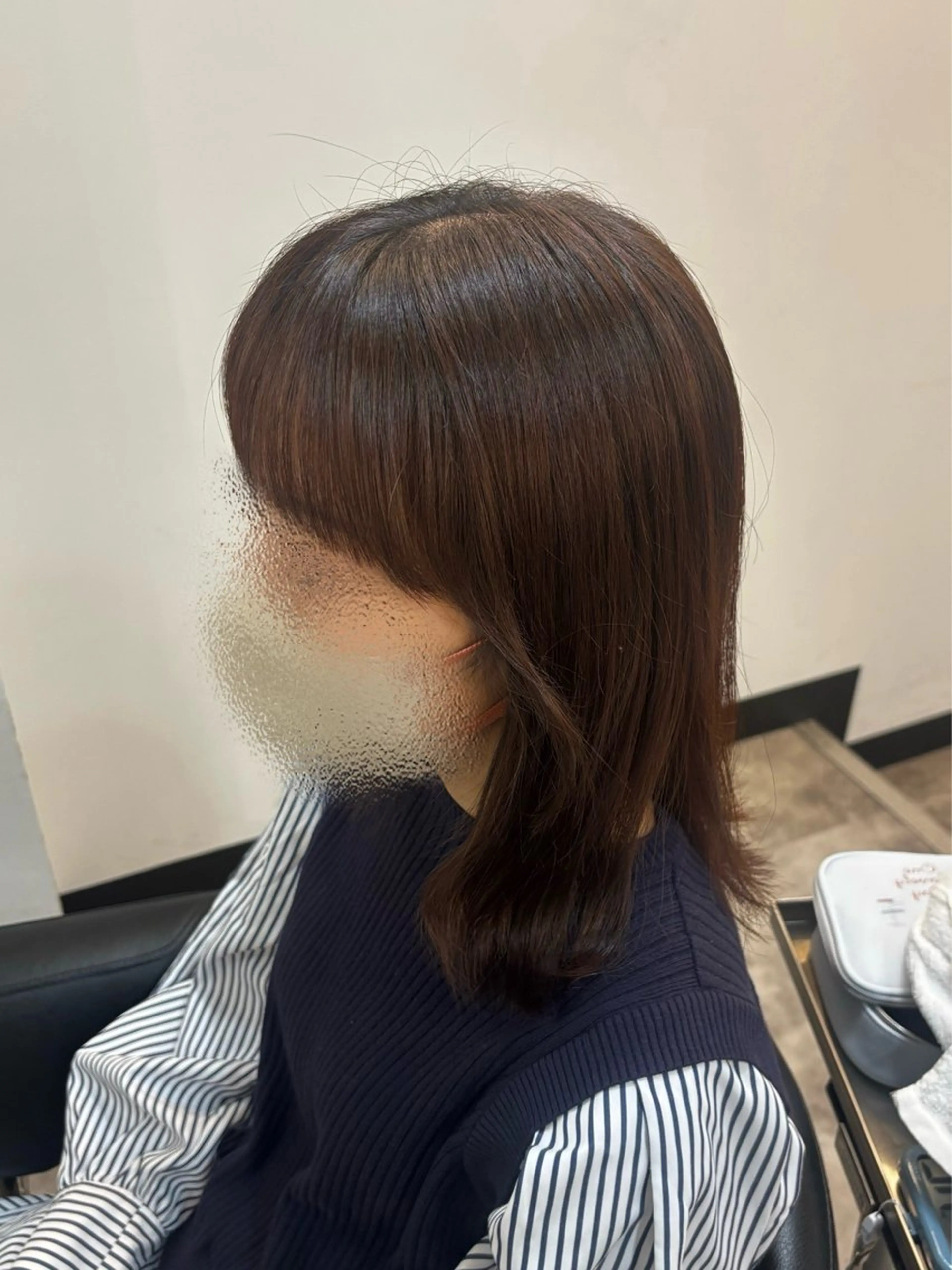 ミディアム 🌙透明感カラー/ 丁寧施術|松本のヘアスタイル