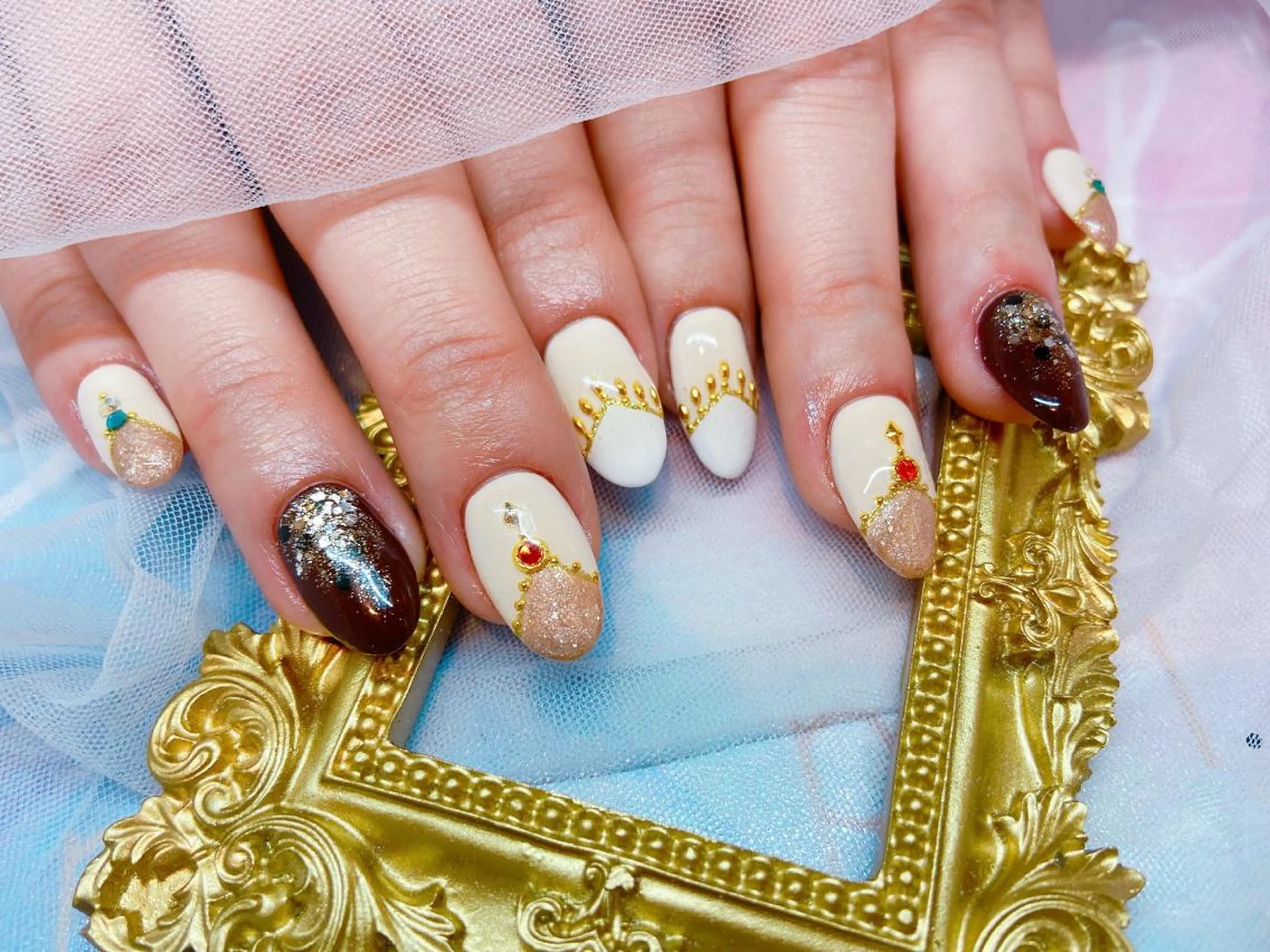 ネイル 長さだし専門店 M2　rikaのネイルデザイン