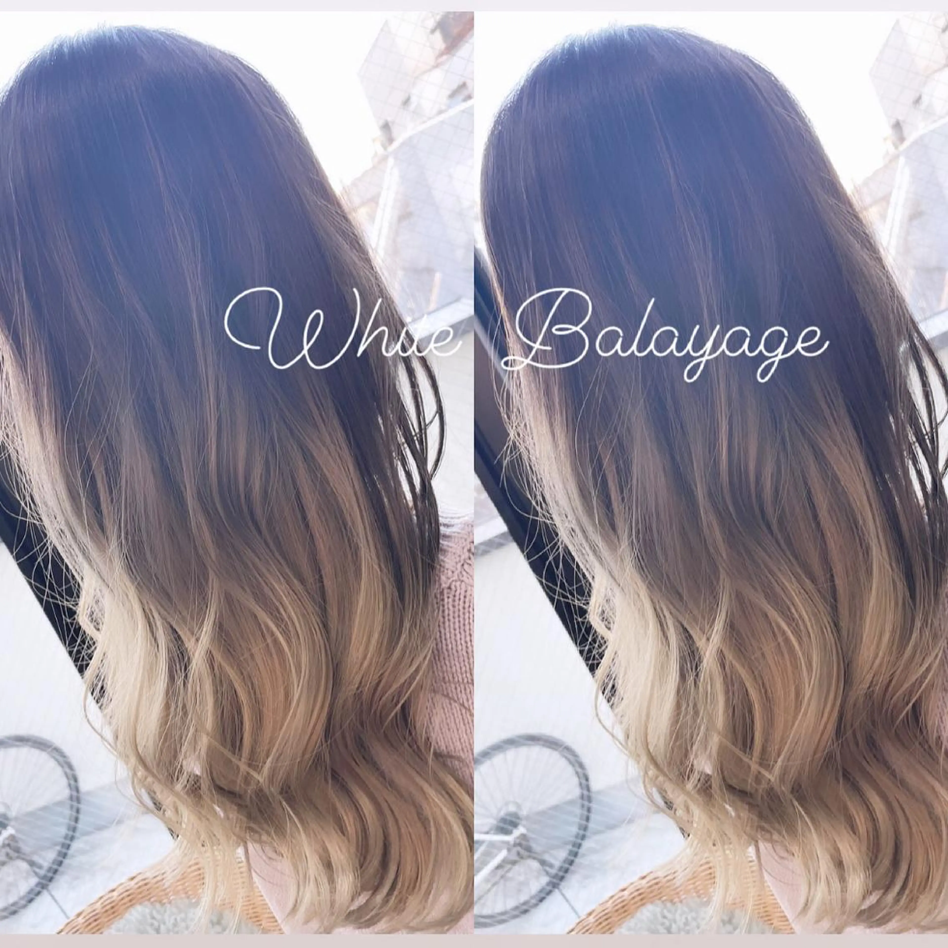 ロング レイヤーカット MOMO KAのヘアスタイル