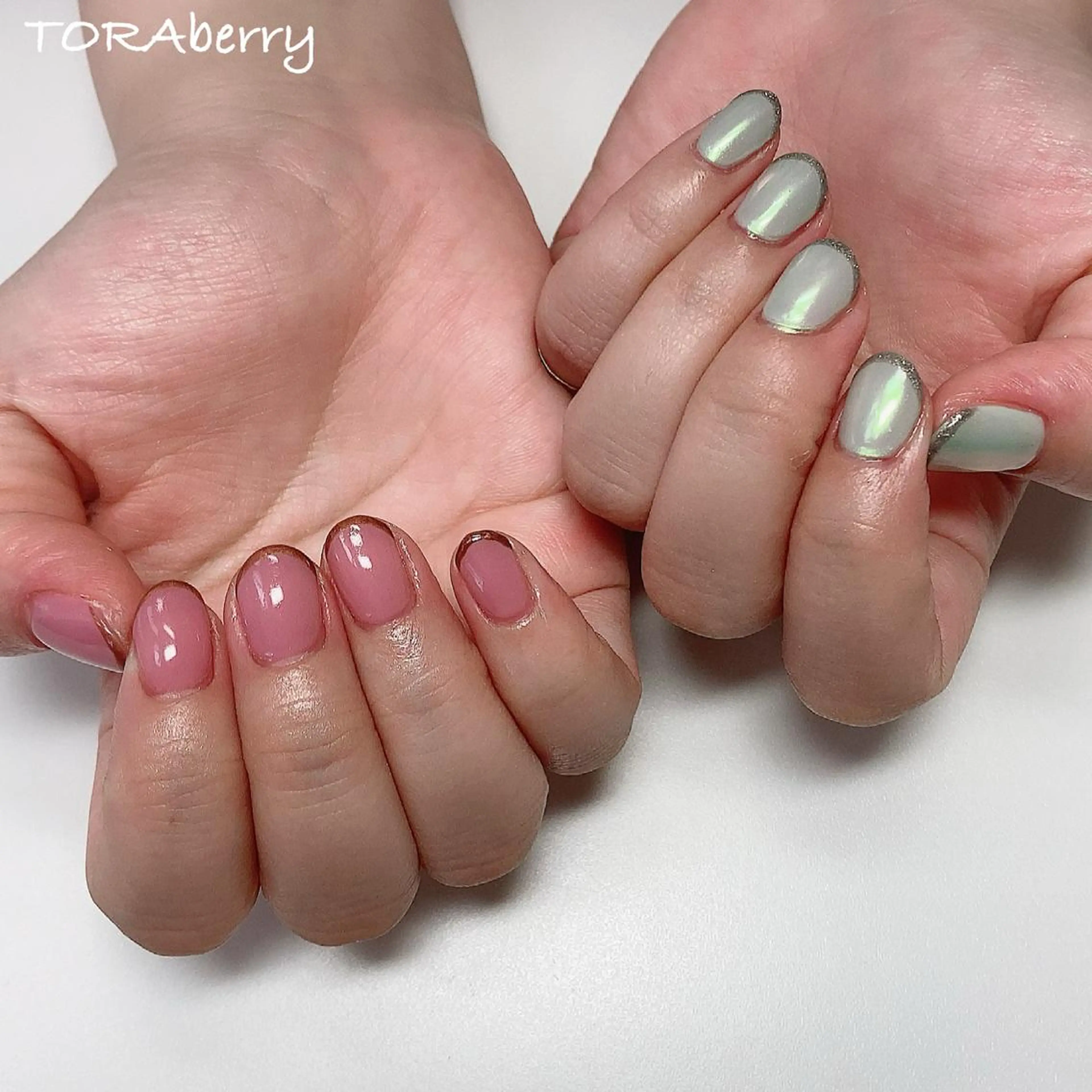 ネイル 春ネイル ハンドネイル ネイリスト なつみのネイルデザイン