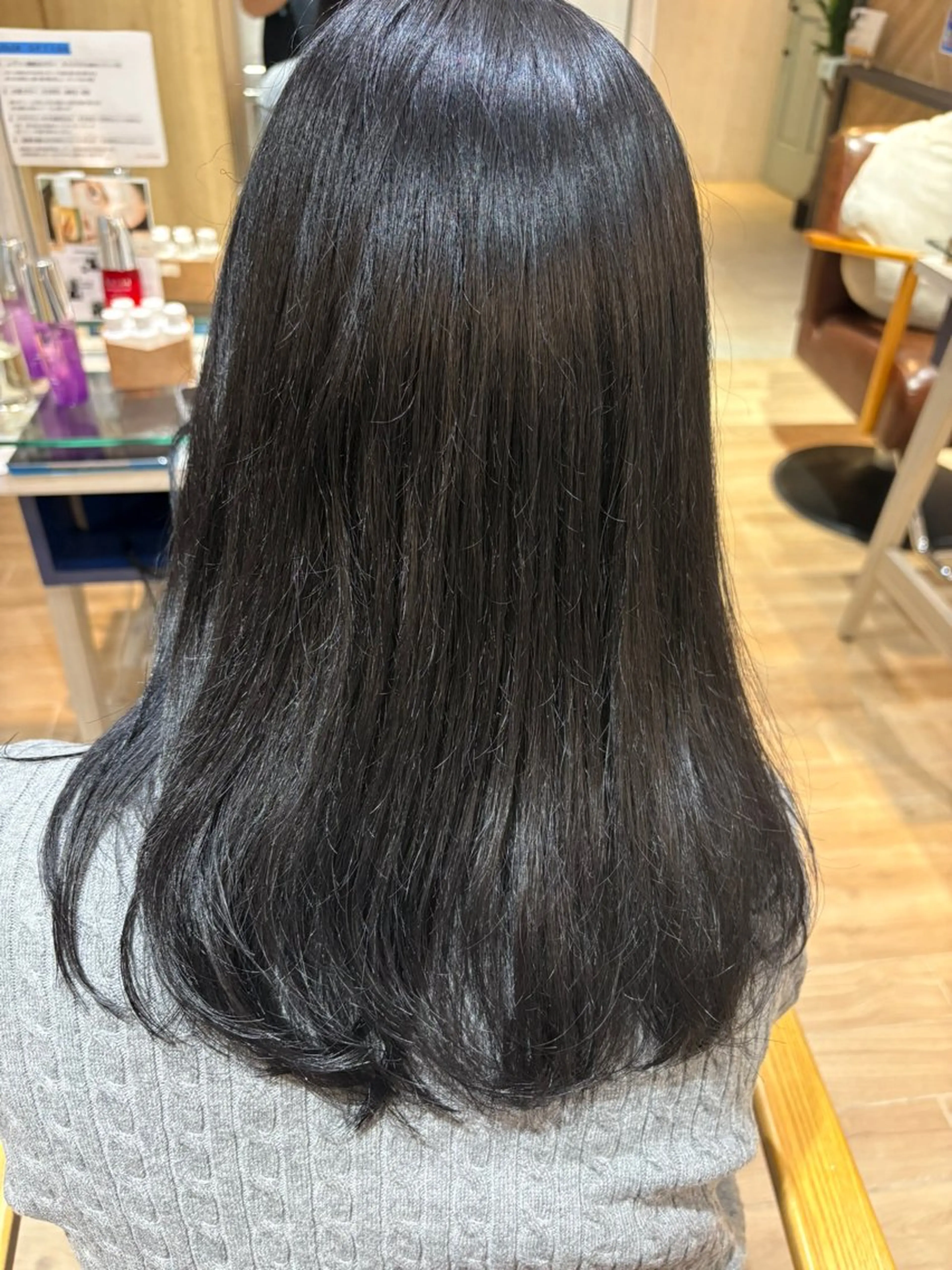 ロング ヘアカラー メンズカット/センタ ーパート /マミヤのヘアスタイル