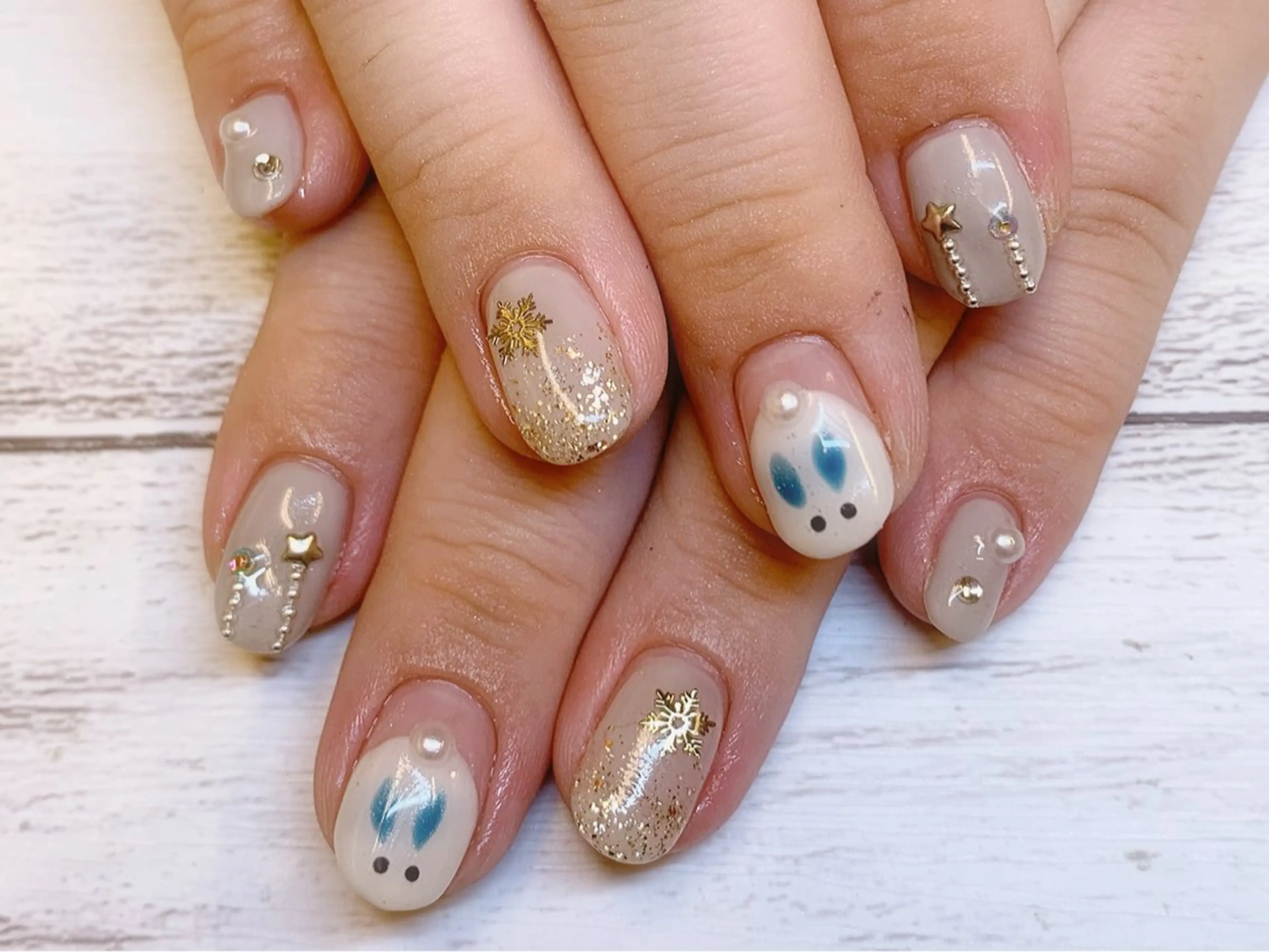 ネイル ハンドネイル Rグループ felizのネイルデザイン