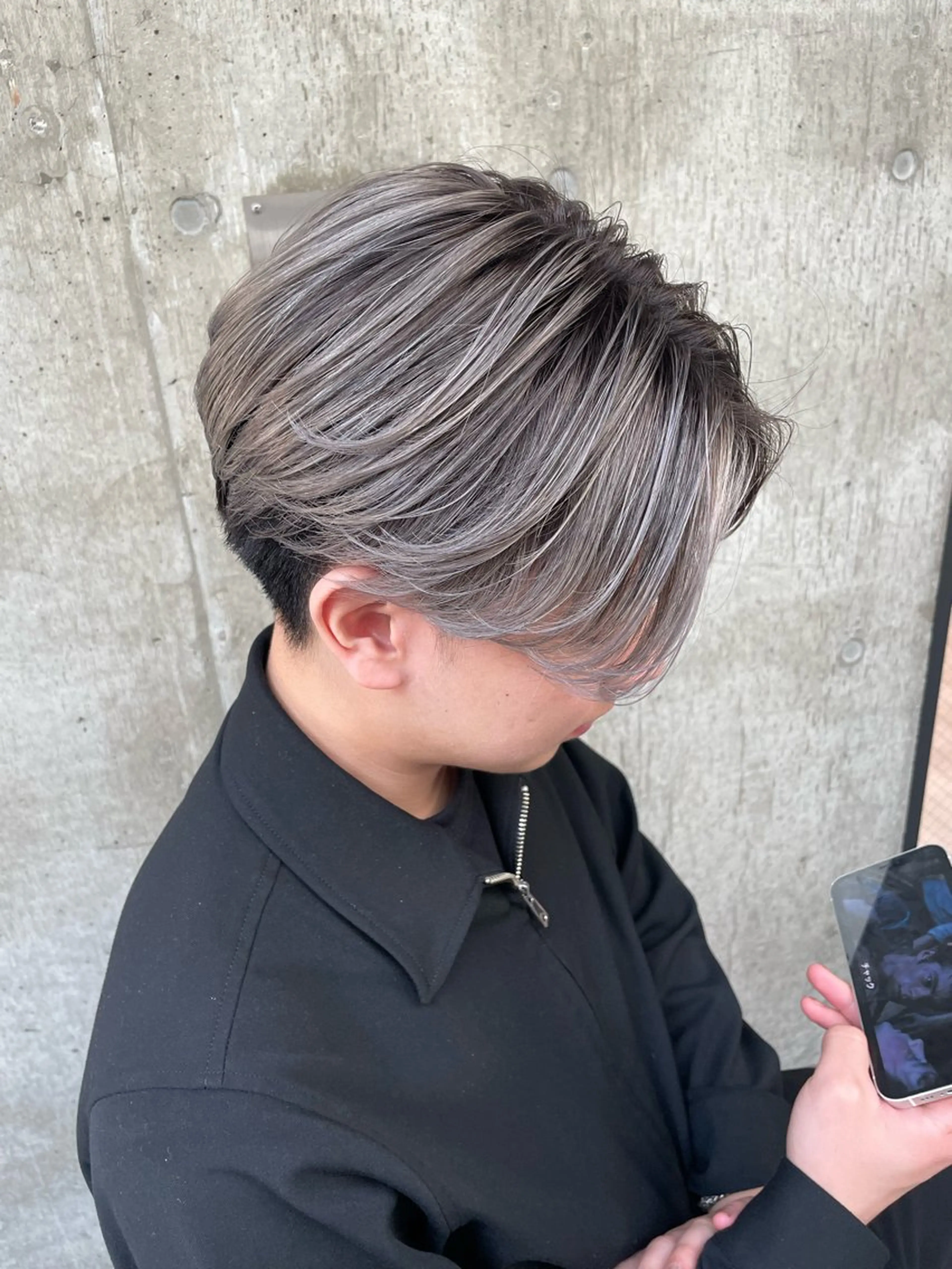 🧑🏽‍🦱メンズ　バレイヤージュ🌊の写真