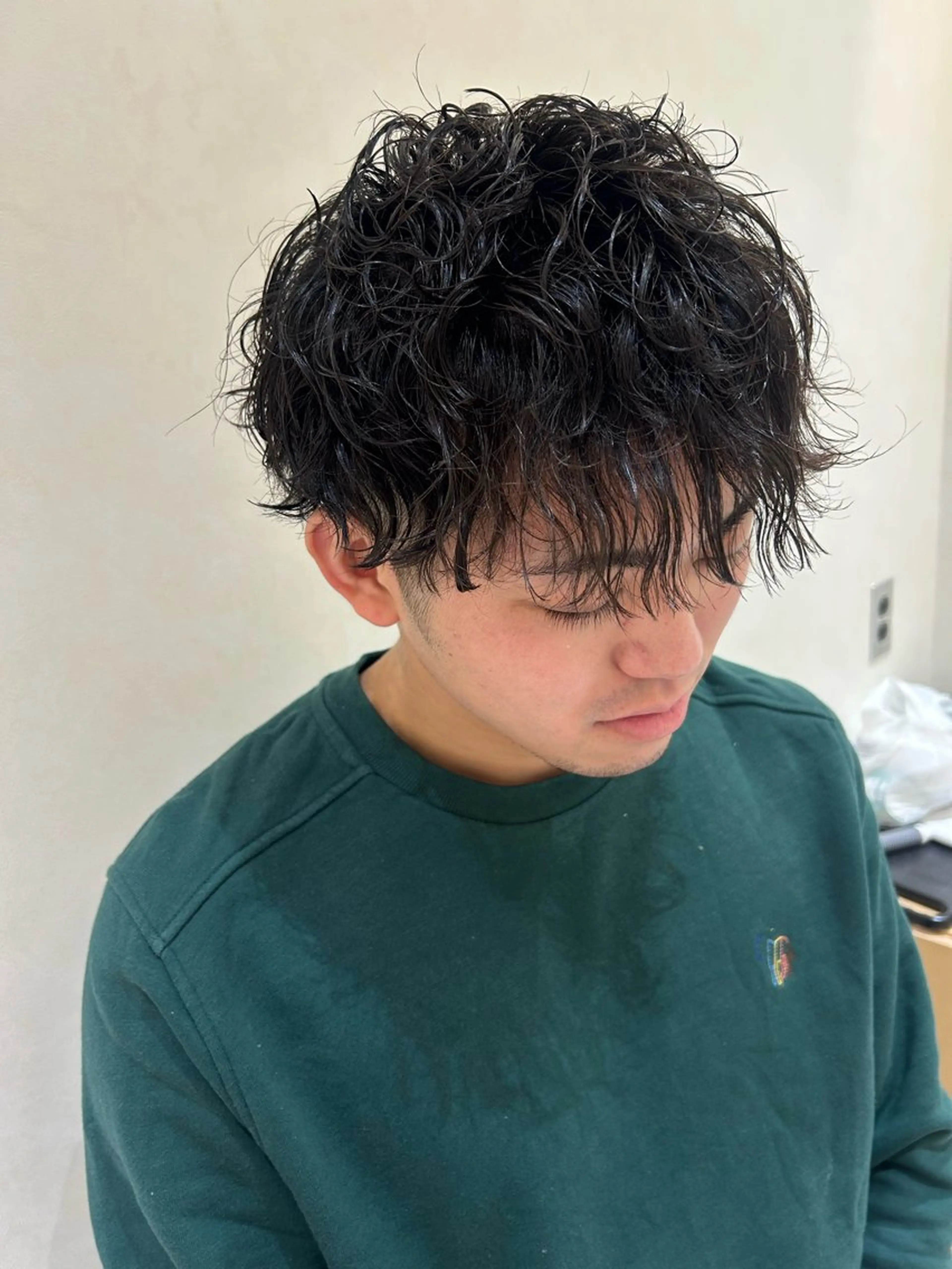 パーマ メンズ Yamamoto 半個室美容室zinaのヘアスタイル