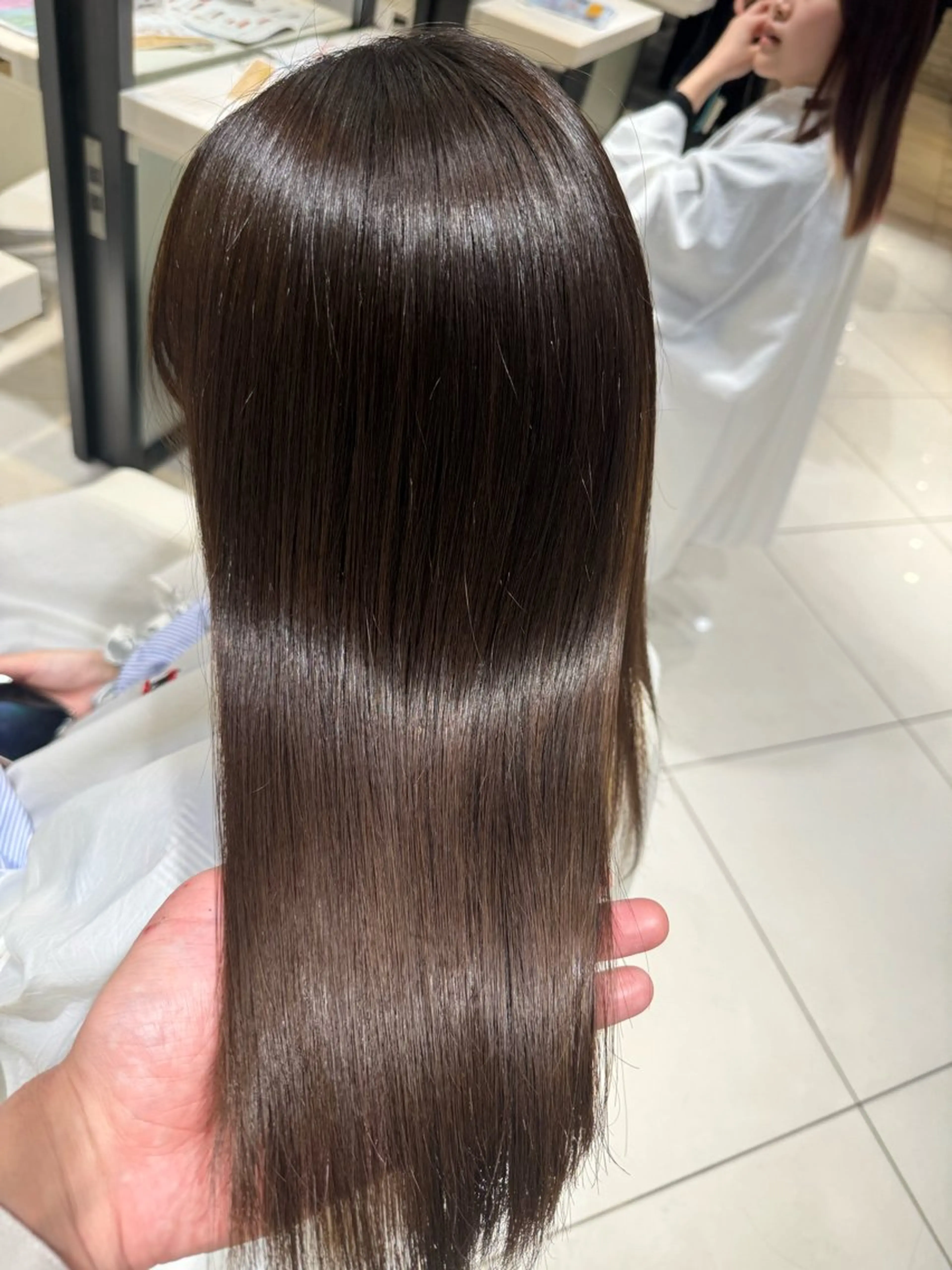 【うる艶】イルミナカラー+似合わせカット+濃密トリートメントの写真