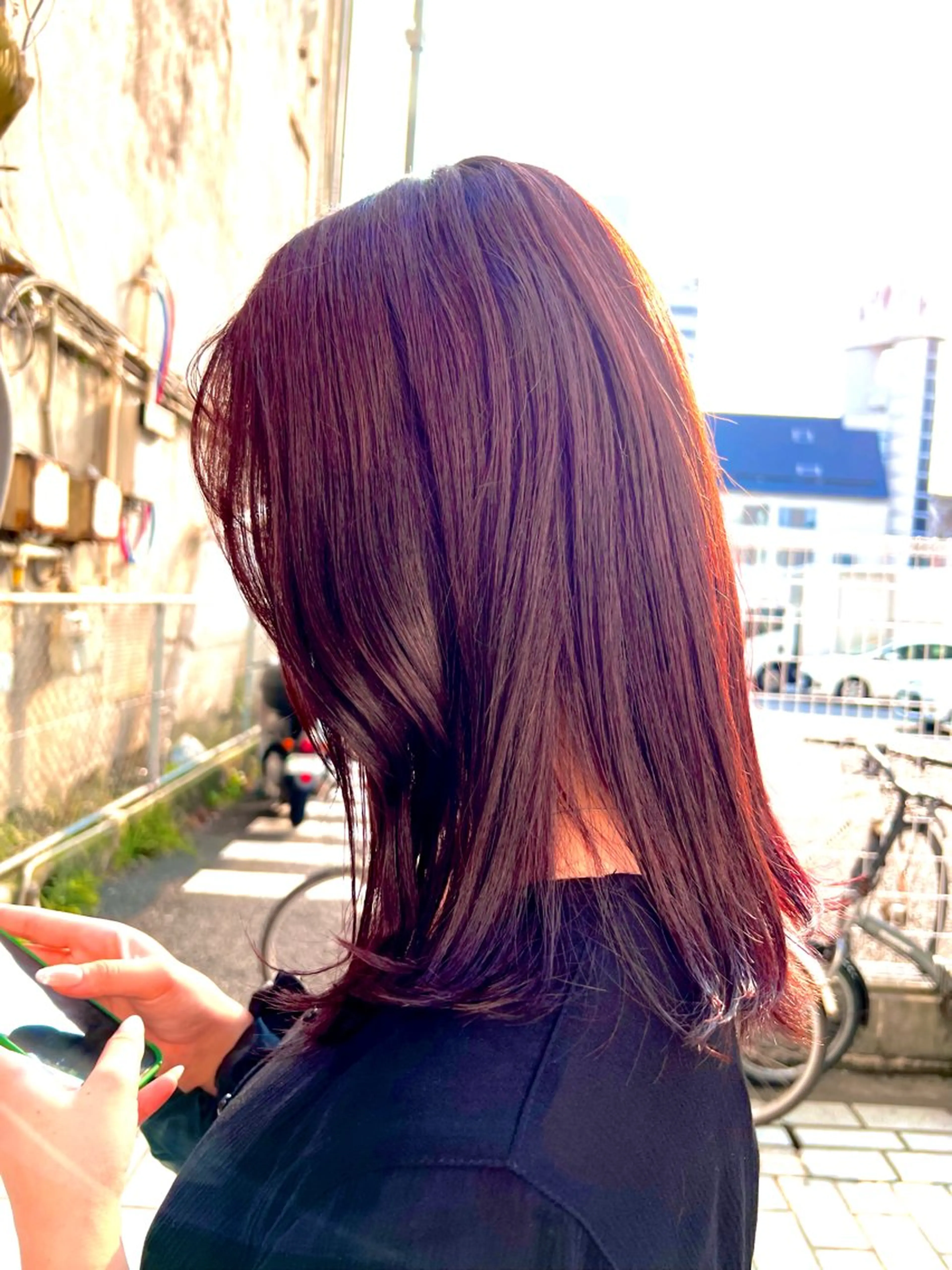 ミディアム カラー ブラウンカラー ピンクカラー men's&ladys J'sGrace【メンズアンドレディース ジェイズグレイス】所属・🌻J'sGrace /JUMA🌻のヘアスタイル