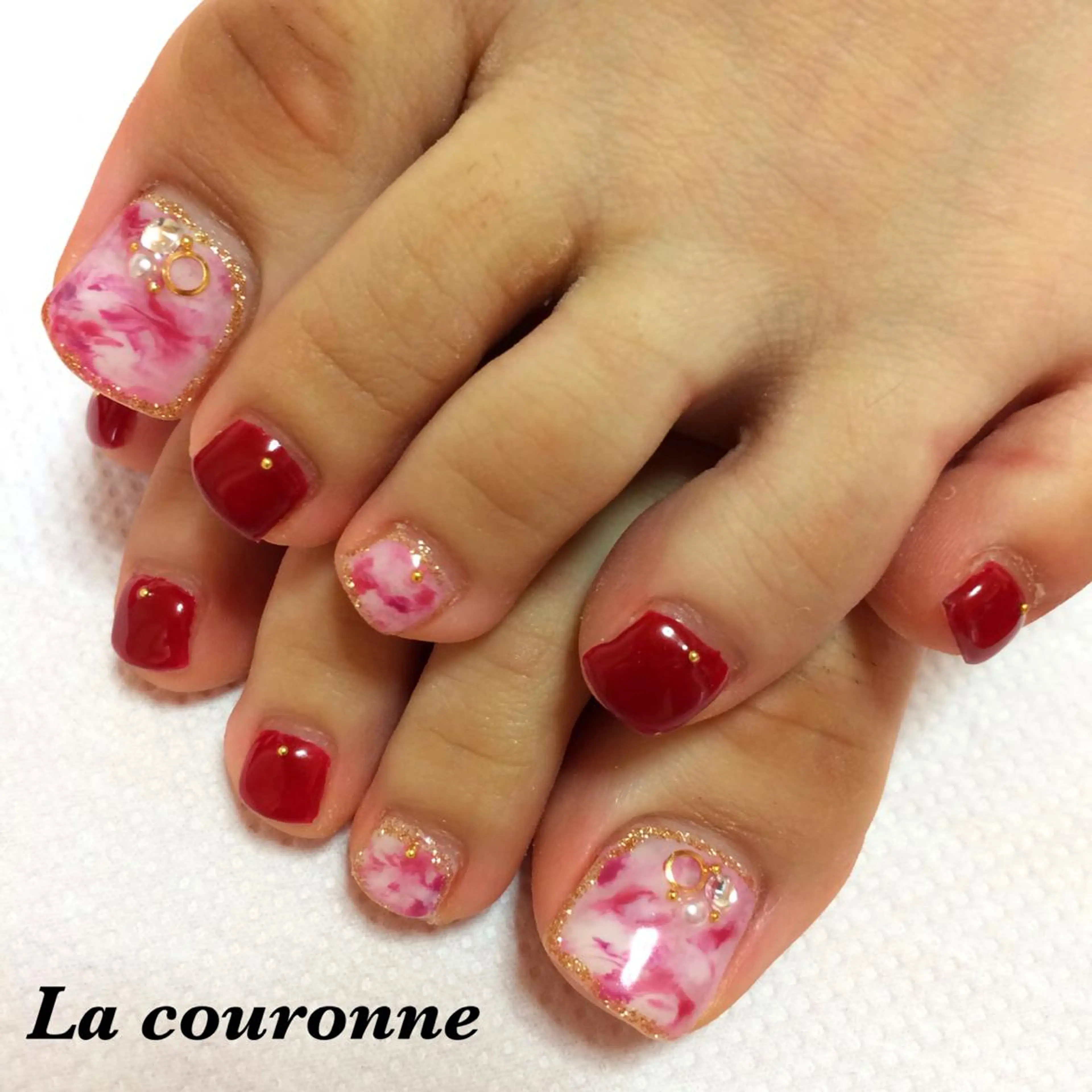 ネイル Lacouronne NATSUMIのネイルデザイン