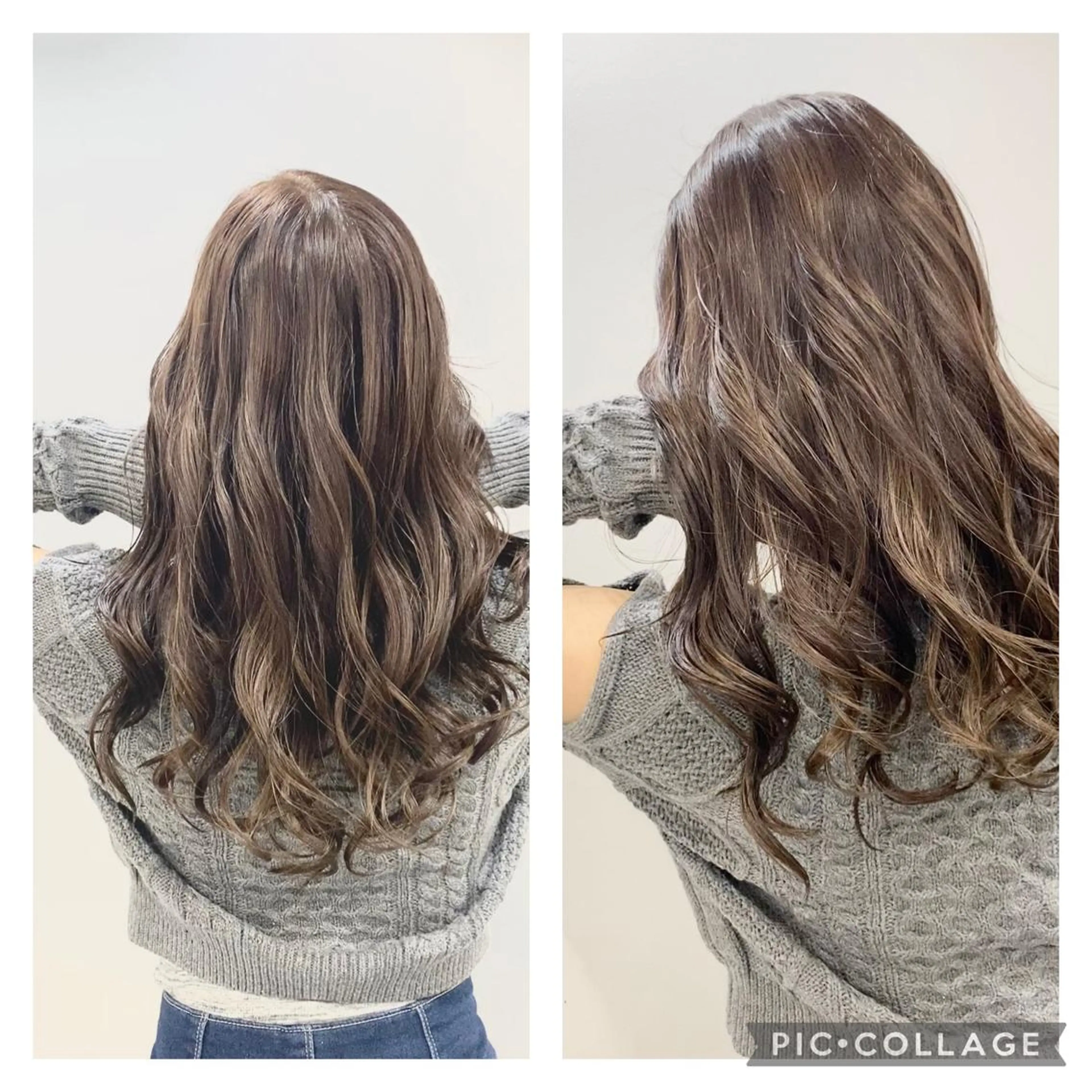 ロング カラー ハイライトカラー ハイライト opus 店長大和 レイヤー/赤み消しのヘアスタイル