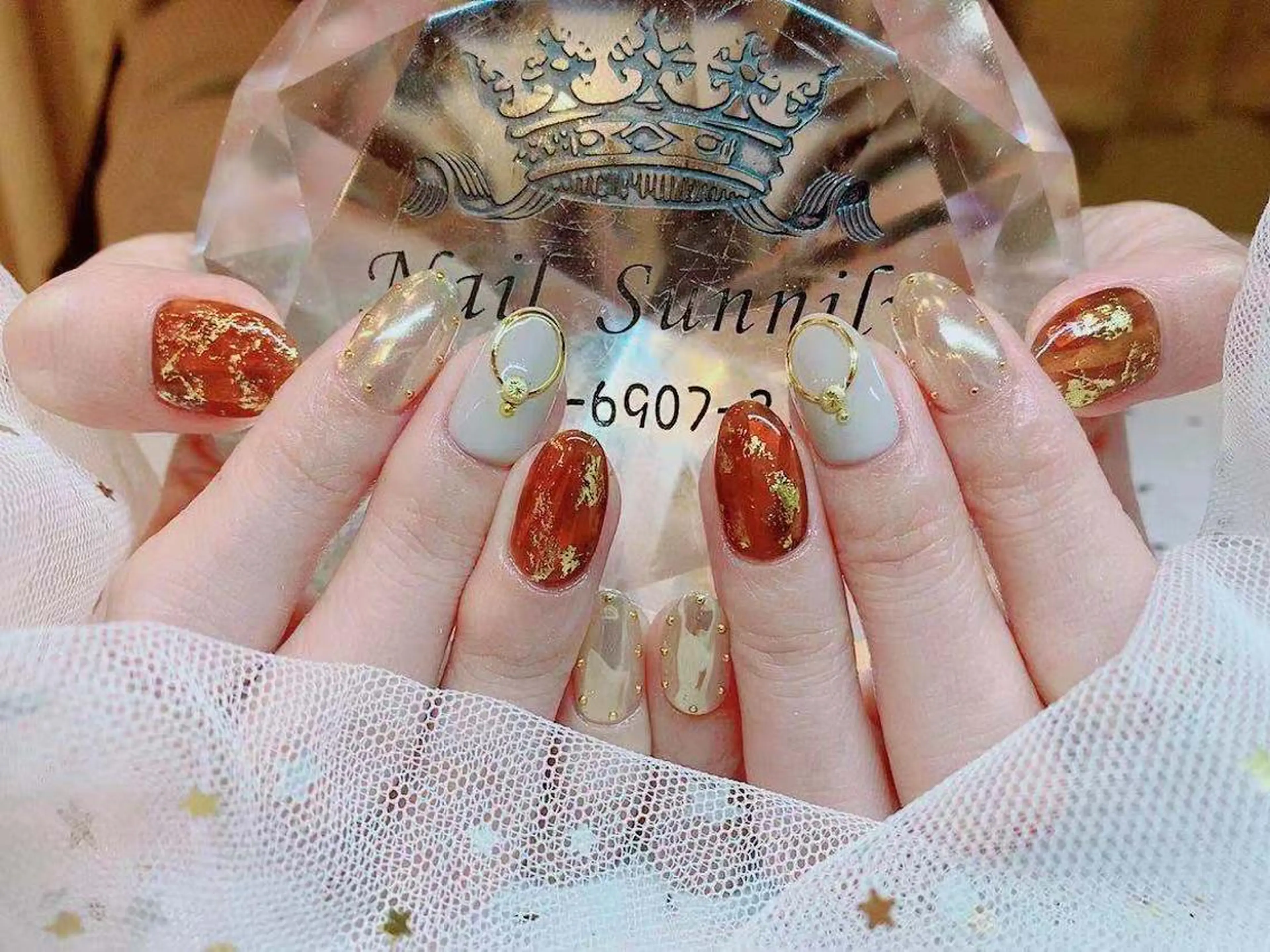 ネイル 長さだし専門店 M2　rikaのネイルデザイン