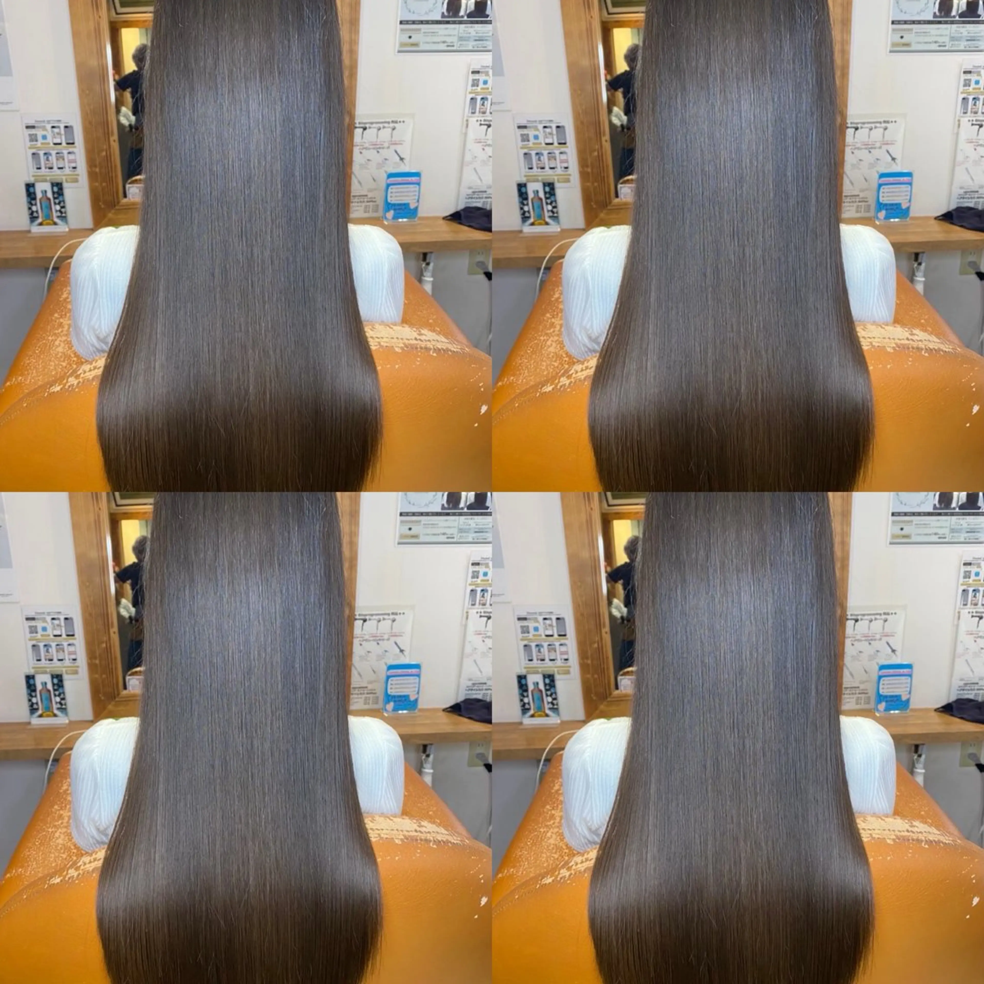 ロング カラー ブラウンカラー オリーブブラウン 髪質改善 店長✨️韓国ヘア✖️ 髪質改善カラー／純大のヘアスタイル