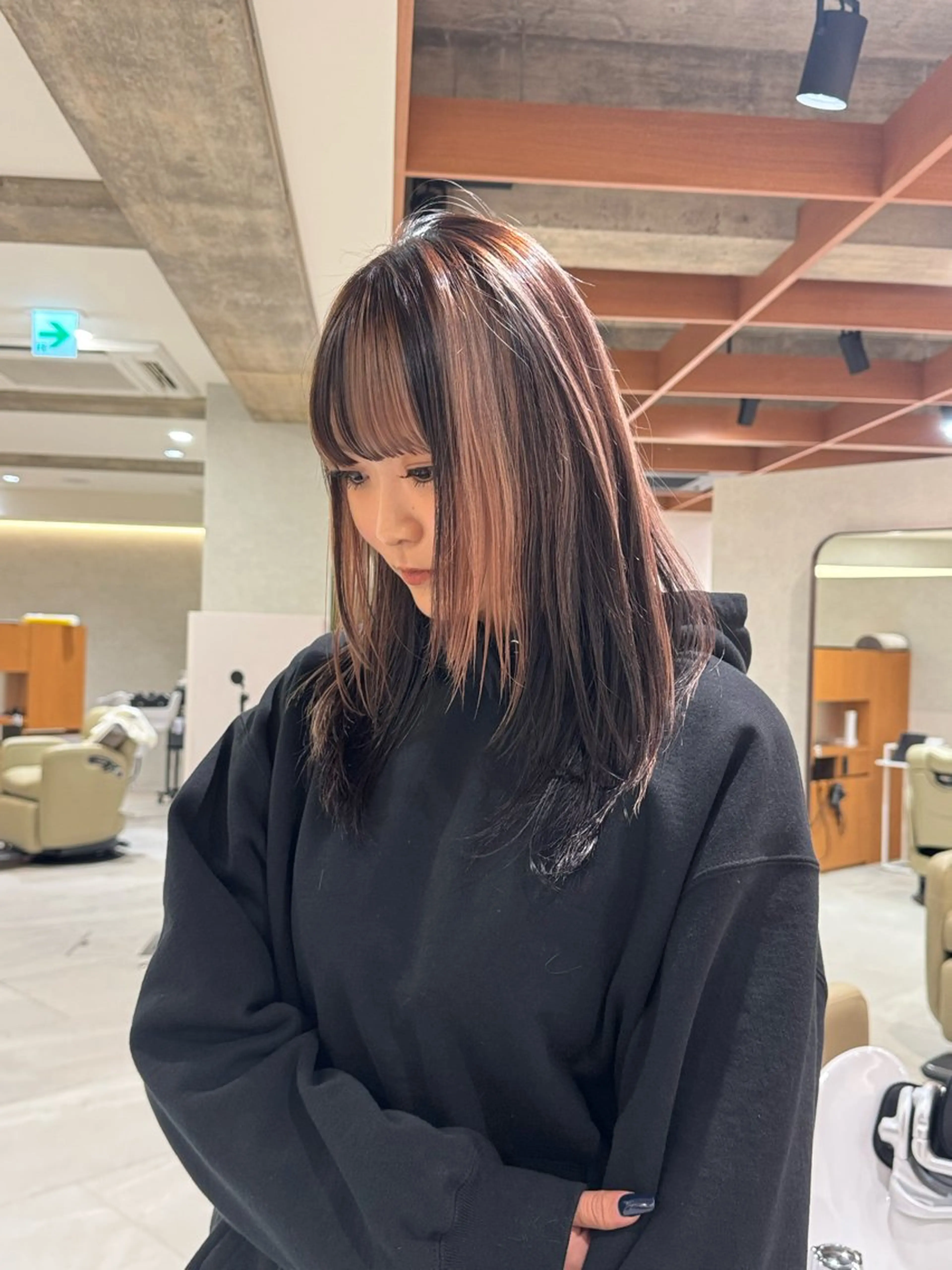 セミロング カラー ヘアカラー ショート・ボブパーマ 指名No.1かけるのヘアスタイル