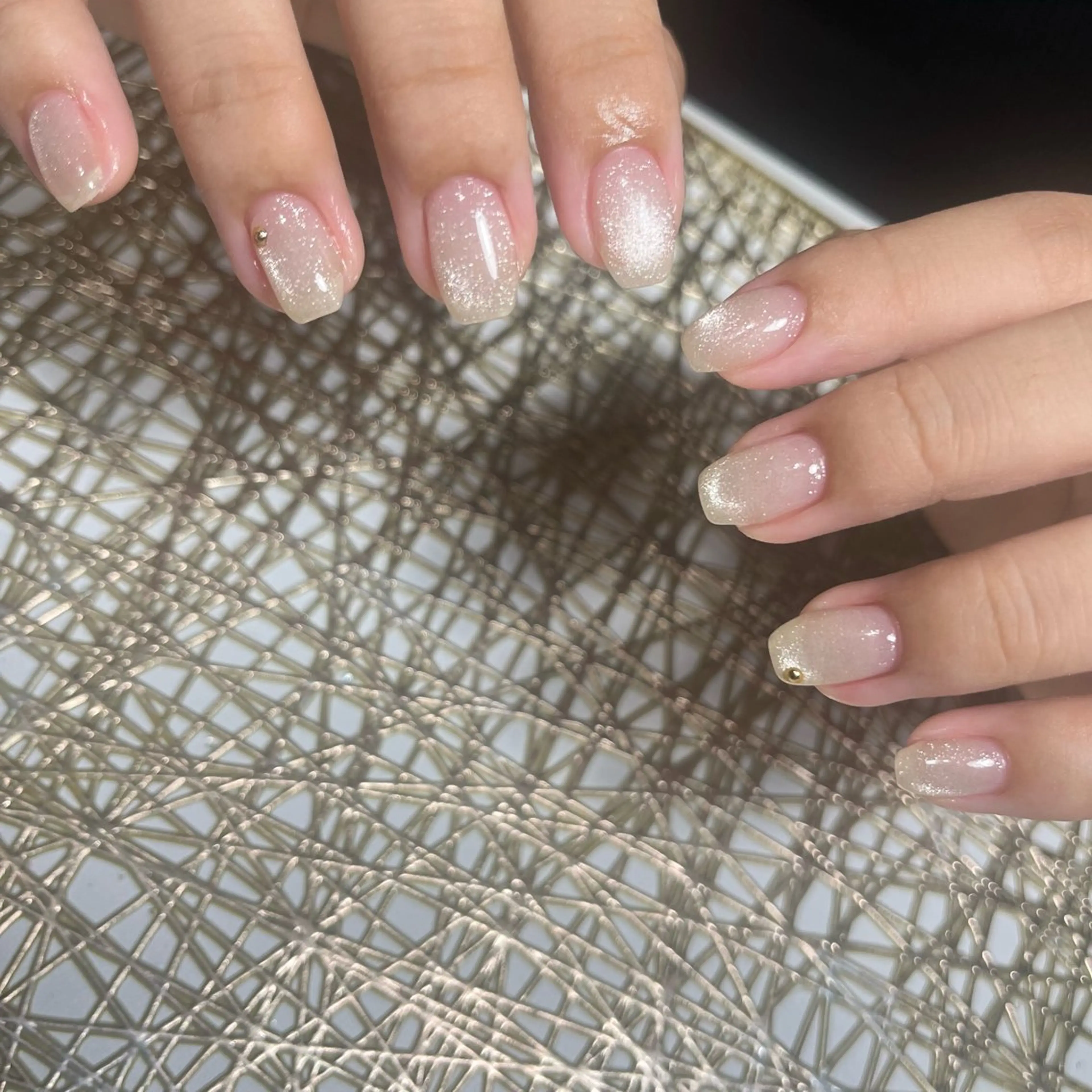 ネイル マグネットネイル マグネットワンカラー ワンカラーネイル ハンドネイル nailsalon mayのネイルデザイン