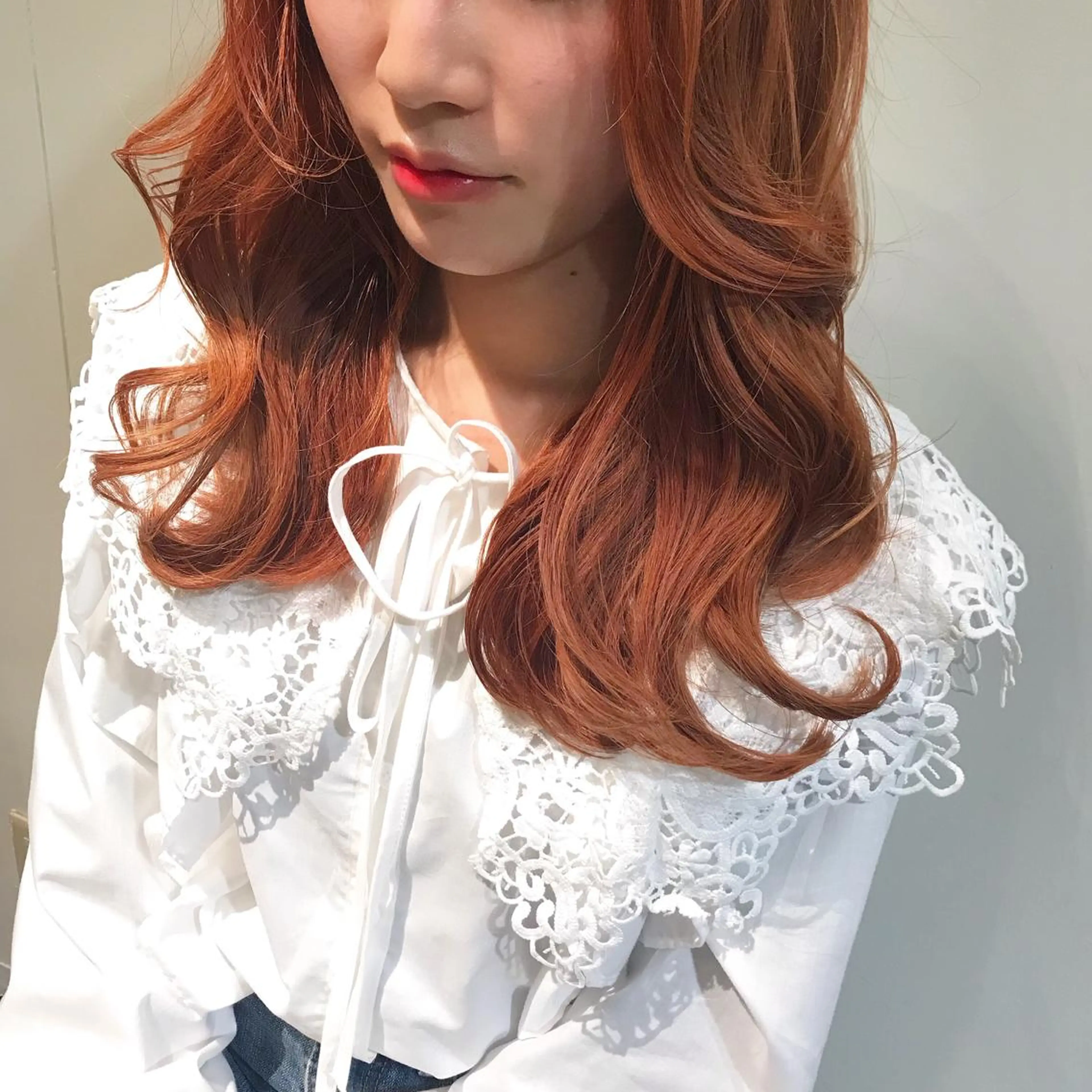 ロング カラー knock【ノック】所属・烏丸韓国ヘア🇰🇷 ayaka🎀のヘアスタイル