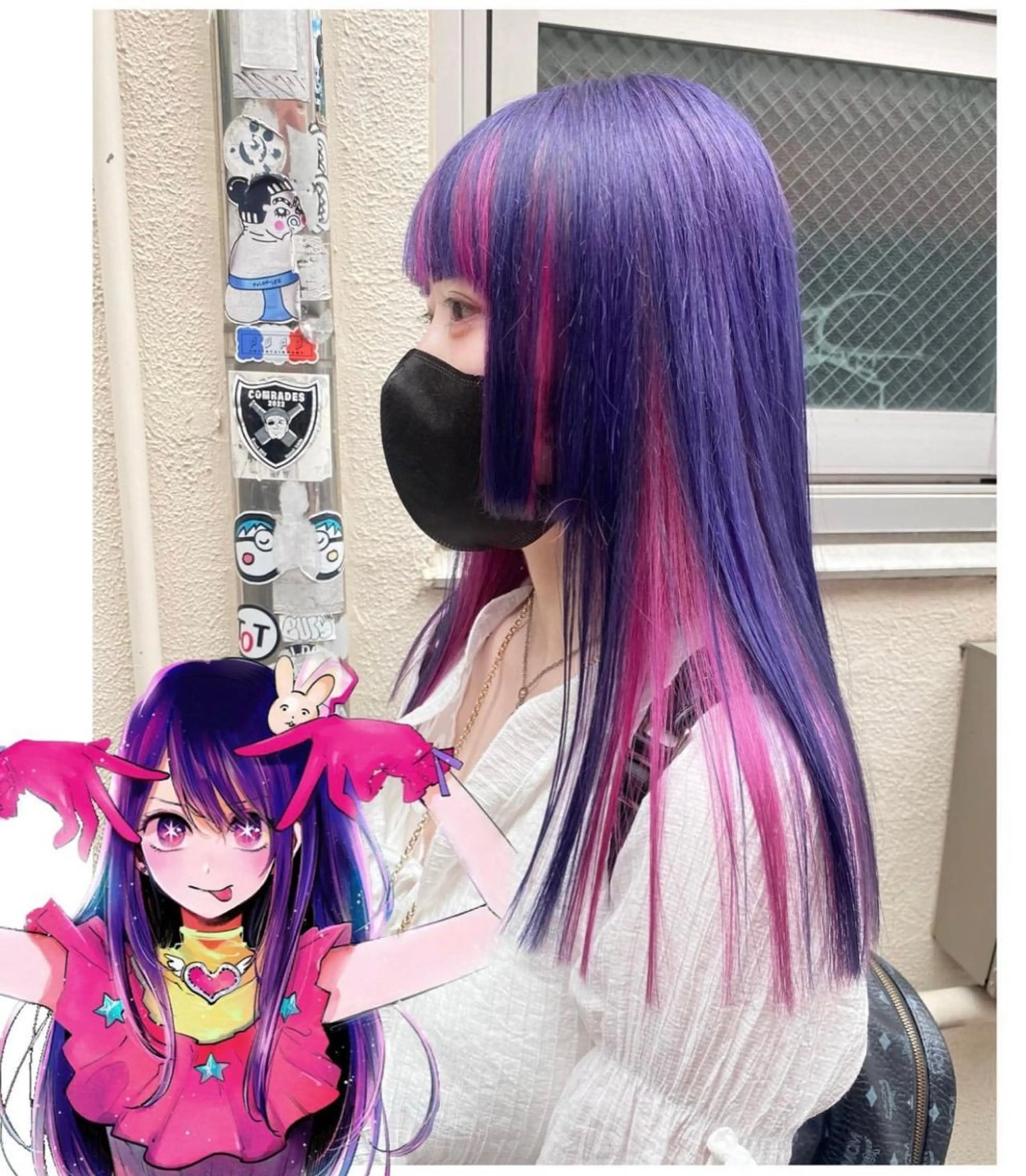 カラー ブリーチ ヘアカラー GARU-ガル-所属・TSUNO🦖 派手髪/オタク美容師のヘアスタイル