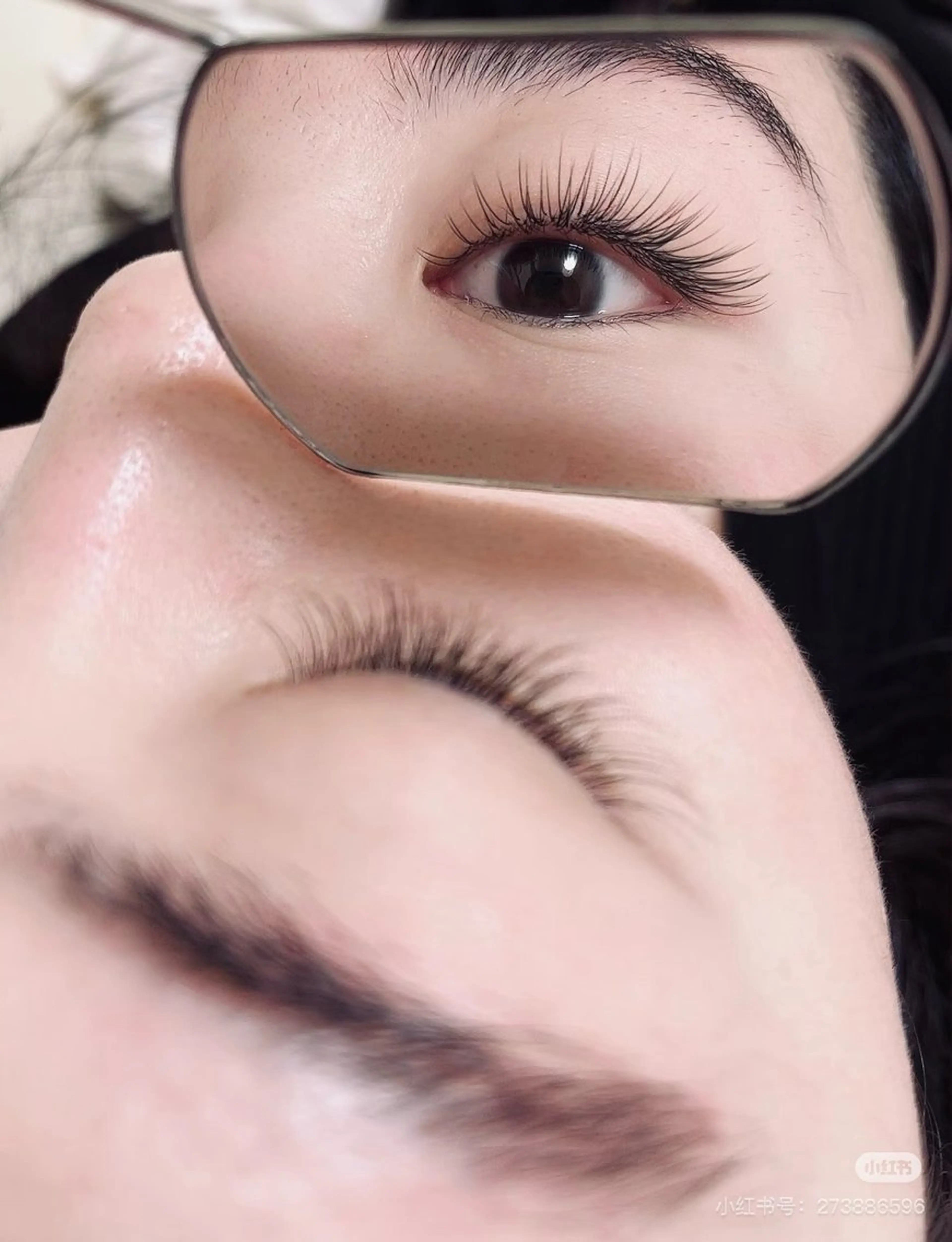 【1🈷️限定】フラットラッシュ120本 ￥4500円    マツエクオフ➕500円　ご注意⚠️補足説明読んでください。の写真