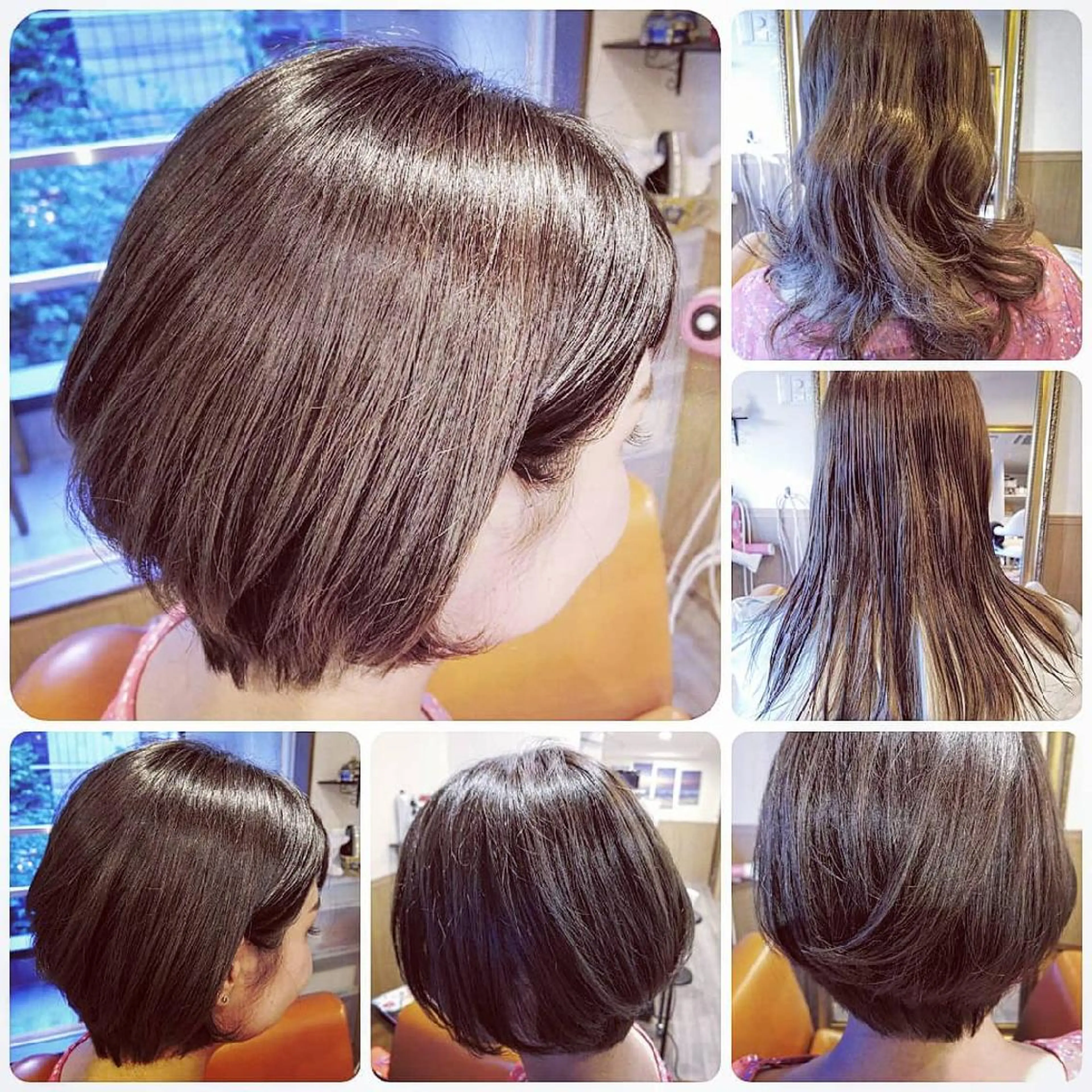 ショート くせ毛 外国人風カラー トリートメント spa hair ark 富井直美のヘアスタイル