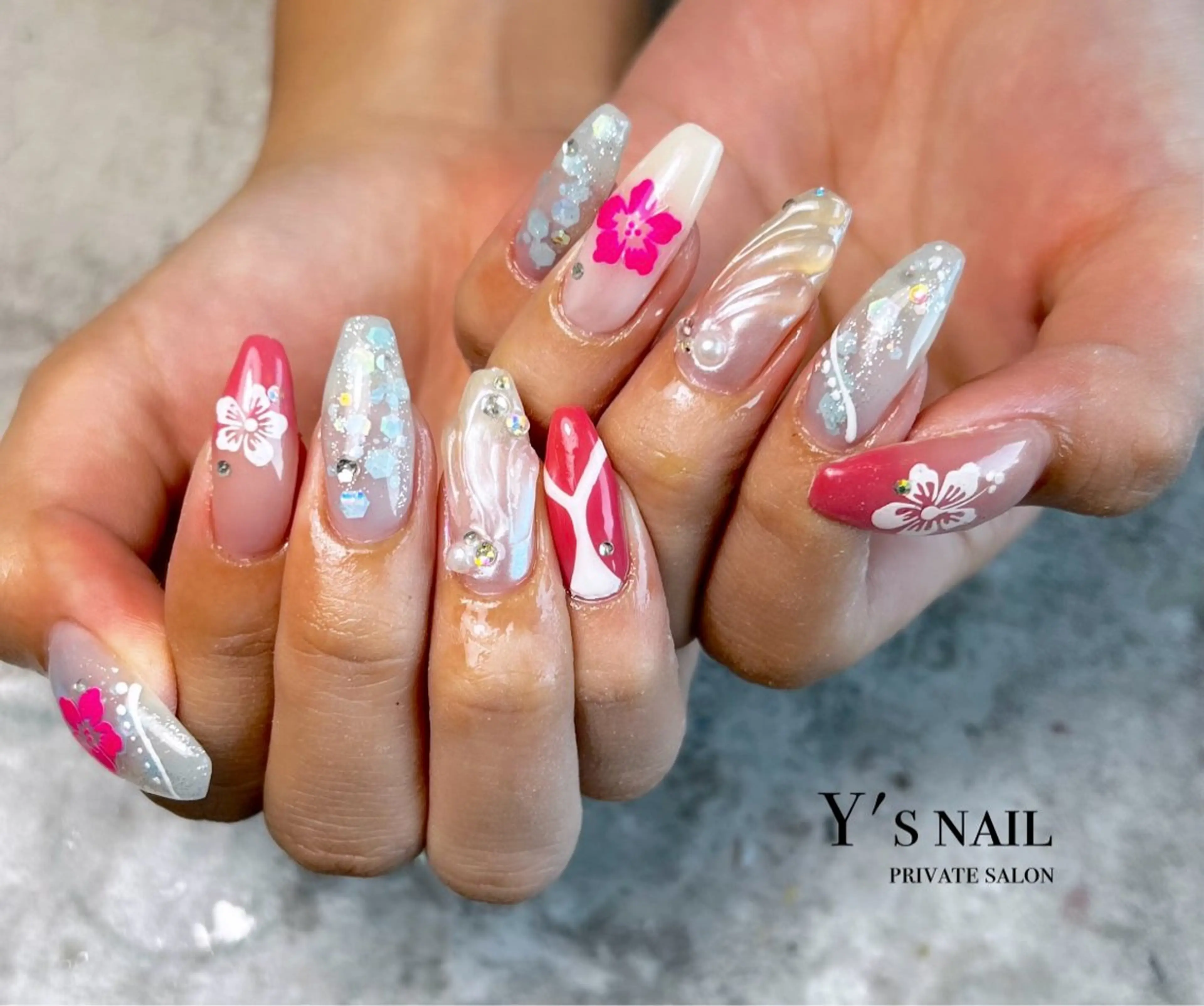 ネイル ハンドネイル Y's nail ˚✧₊YUIのネイルデザイン