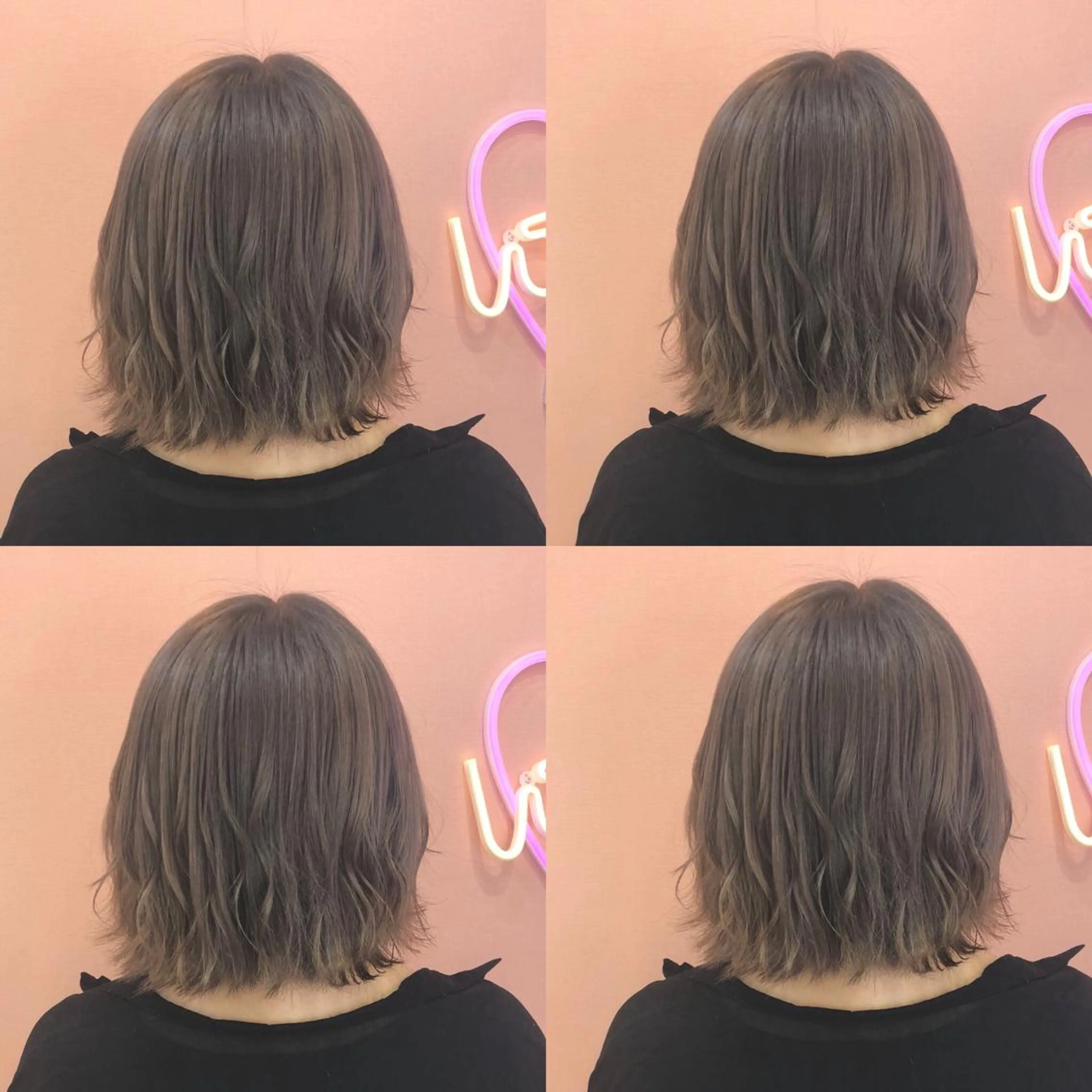 ミディアム カラー シルバー 🌷MAYU 🌷のヘアスタイル