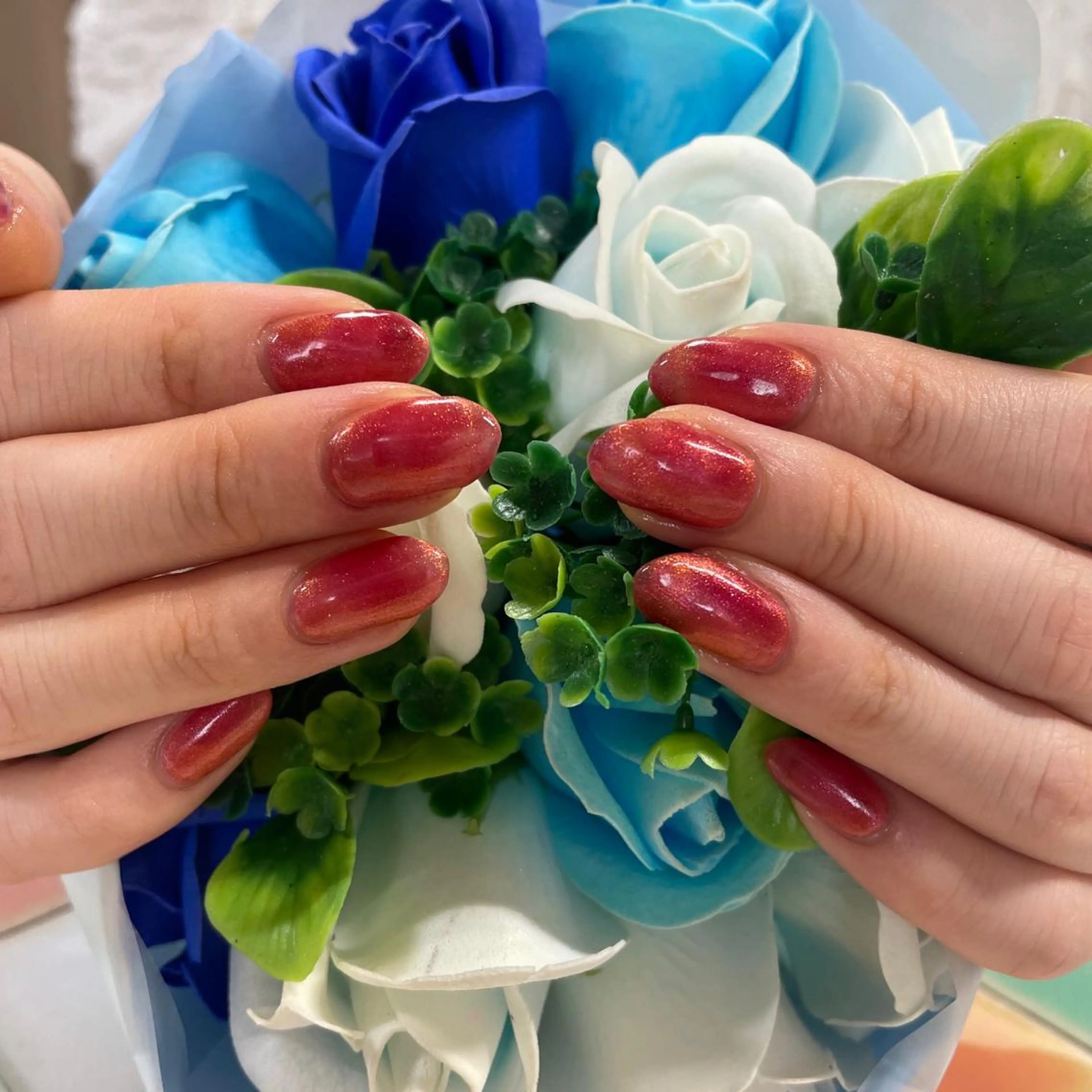 ネイル マグネットネイル 奥園 良恵のネイルデザイン