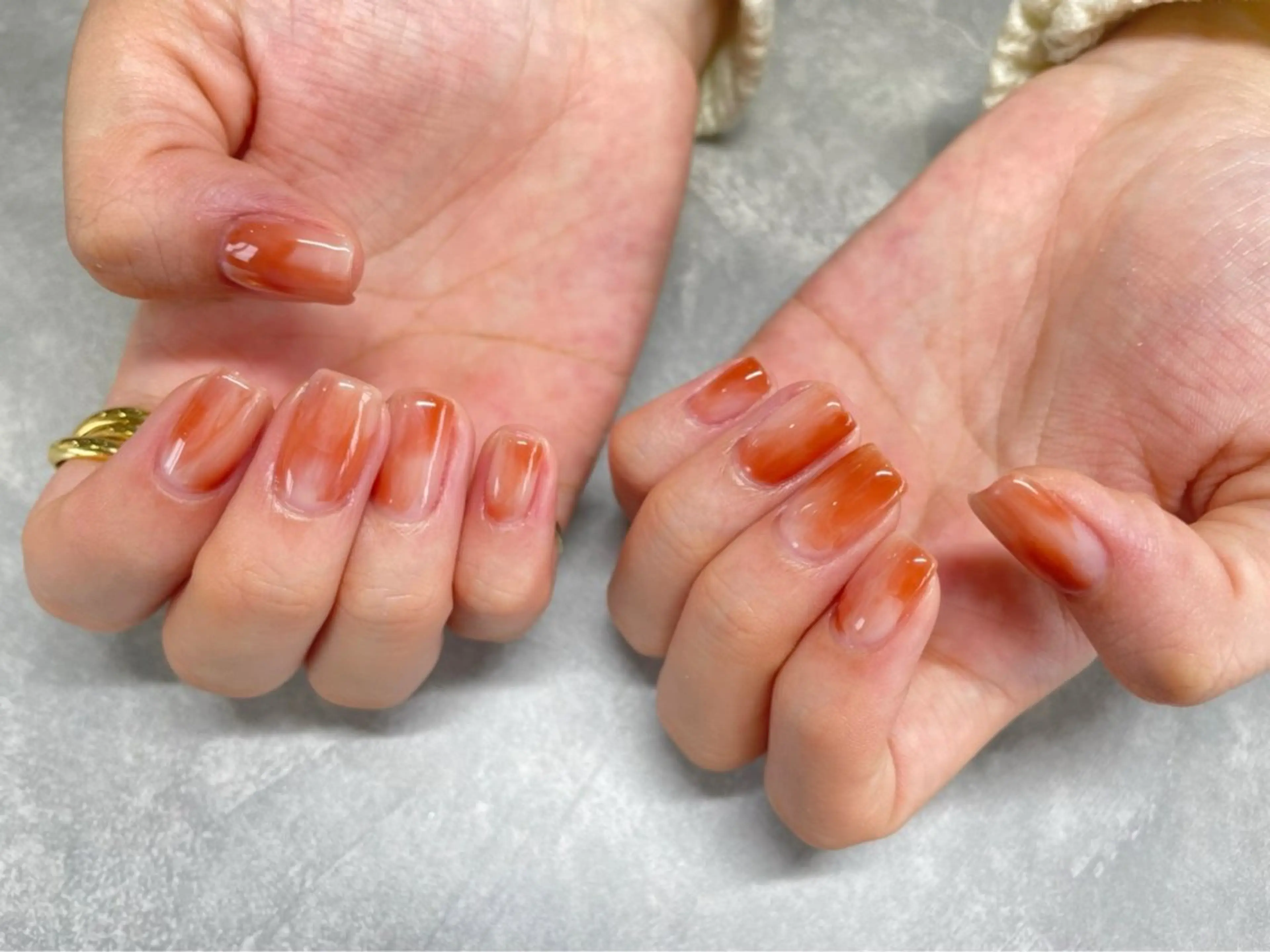 ネイル ニュアンスネイル joieange嶋田 心斎橋店Nail🦋のネイルデザイン