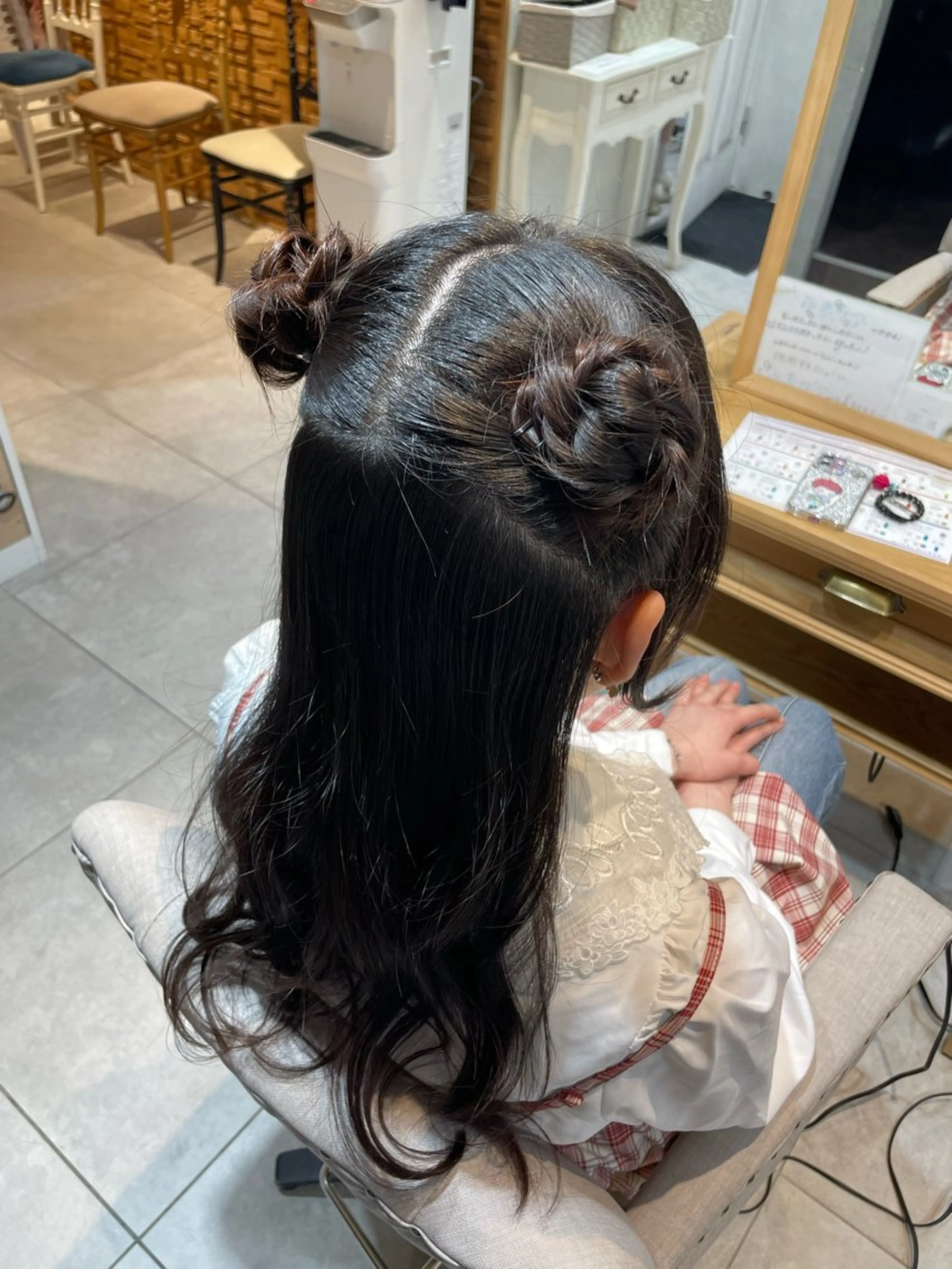 ヘアアレンジ ヘアセット 遠藤 星李のヘアスタイル