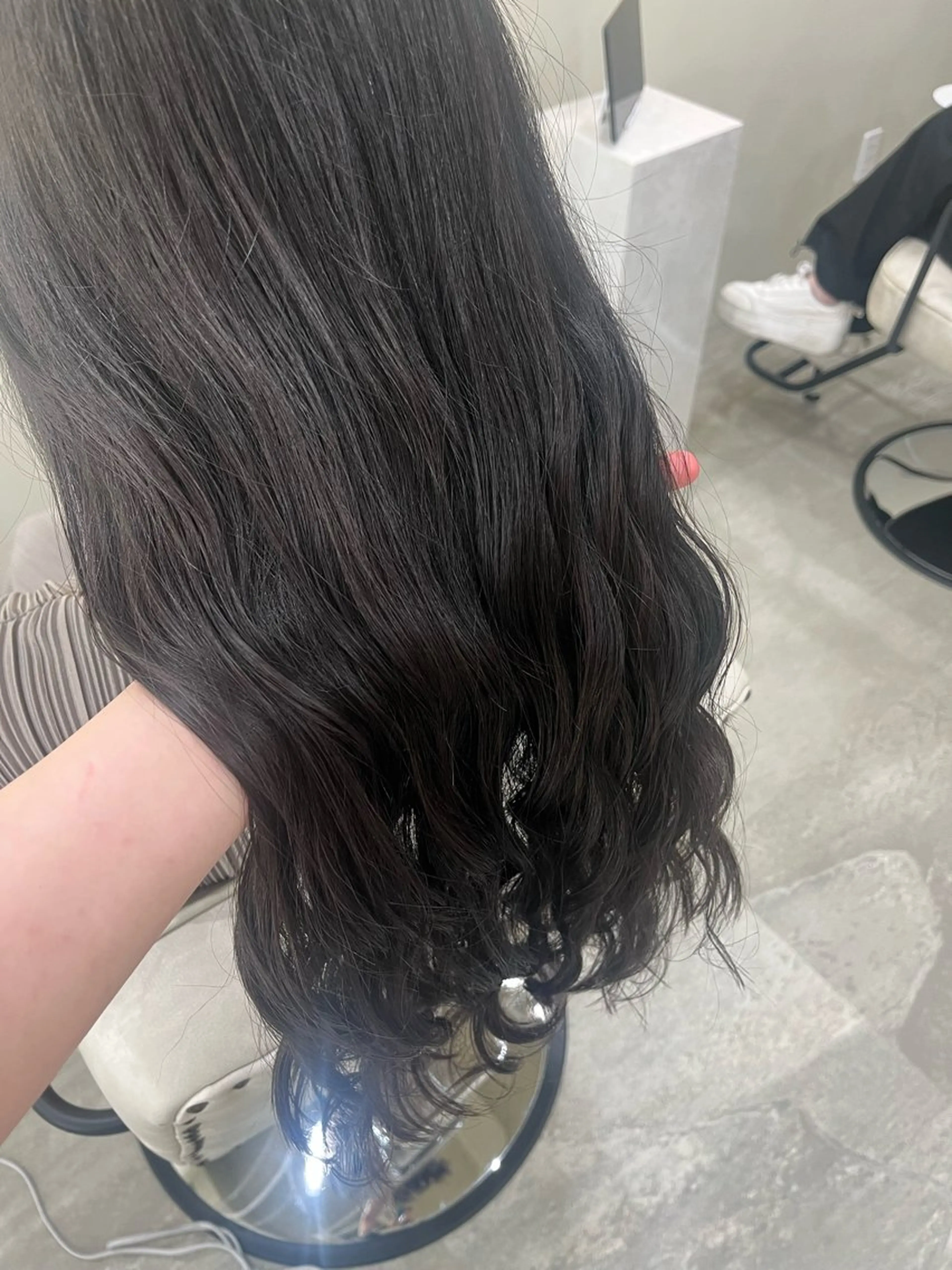 ロング トリートメント uni/haruhi ☀️透明感カラーのヘアスタイル