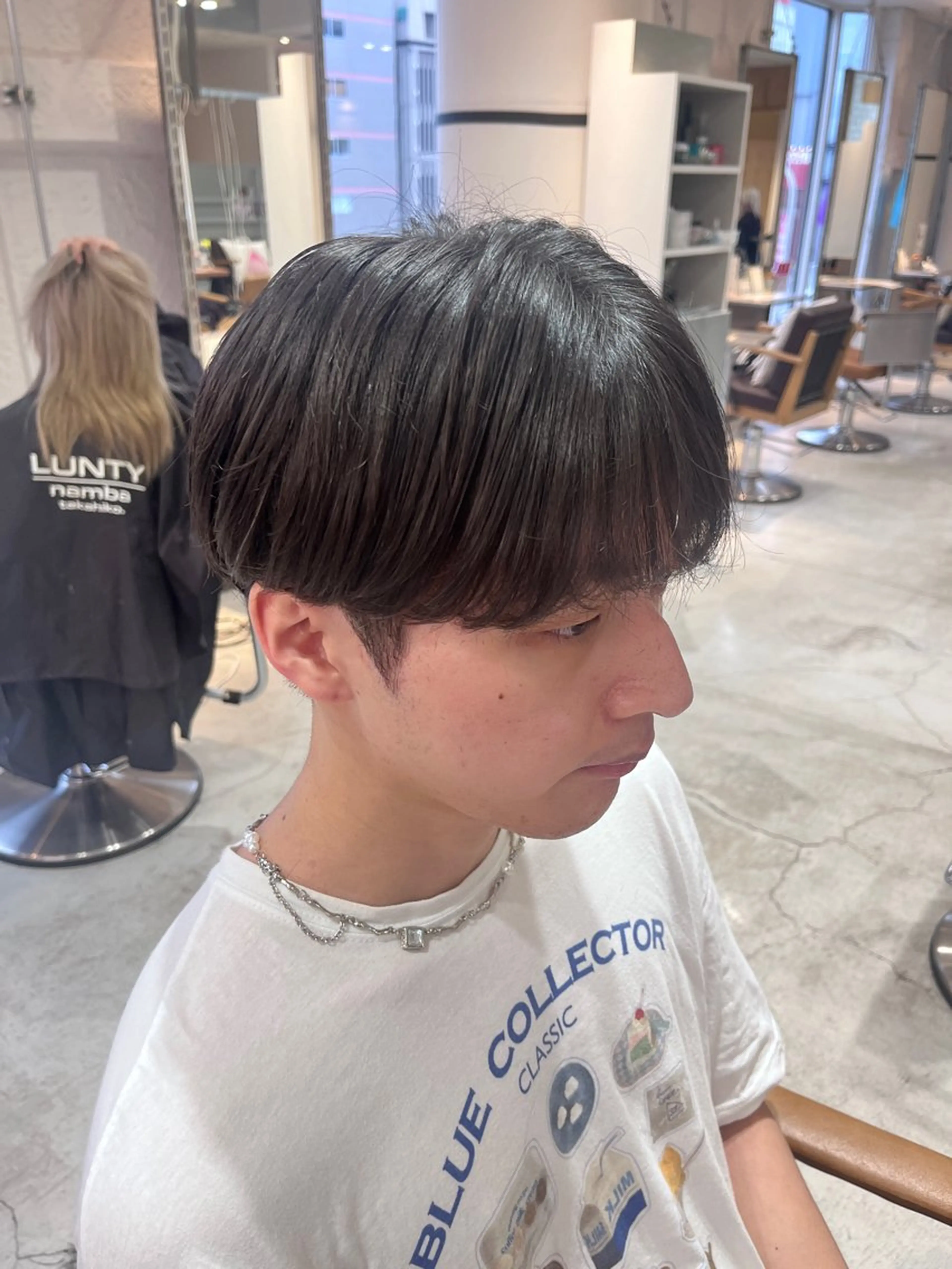 メンズ カット 大阪韓国メンズ特化 LUNAのヘアスタイル