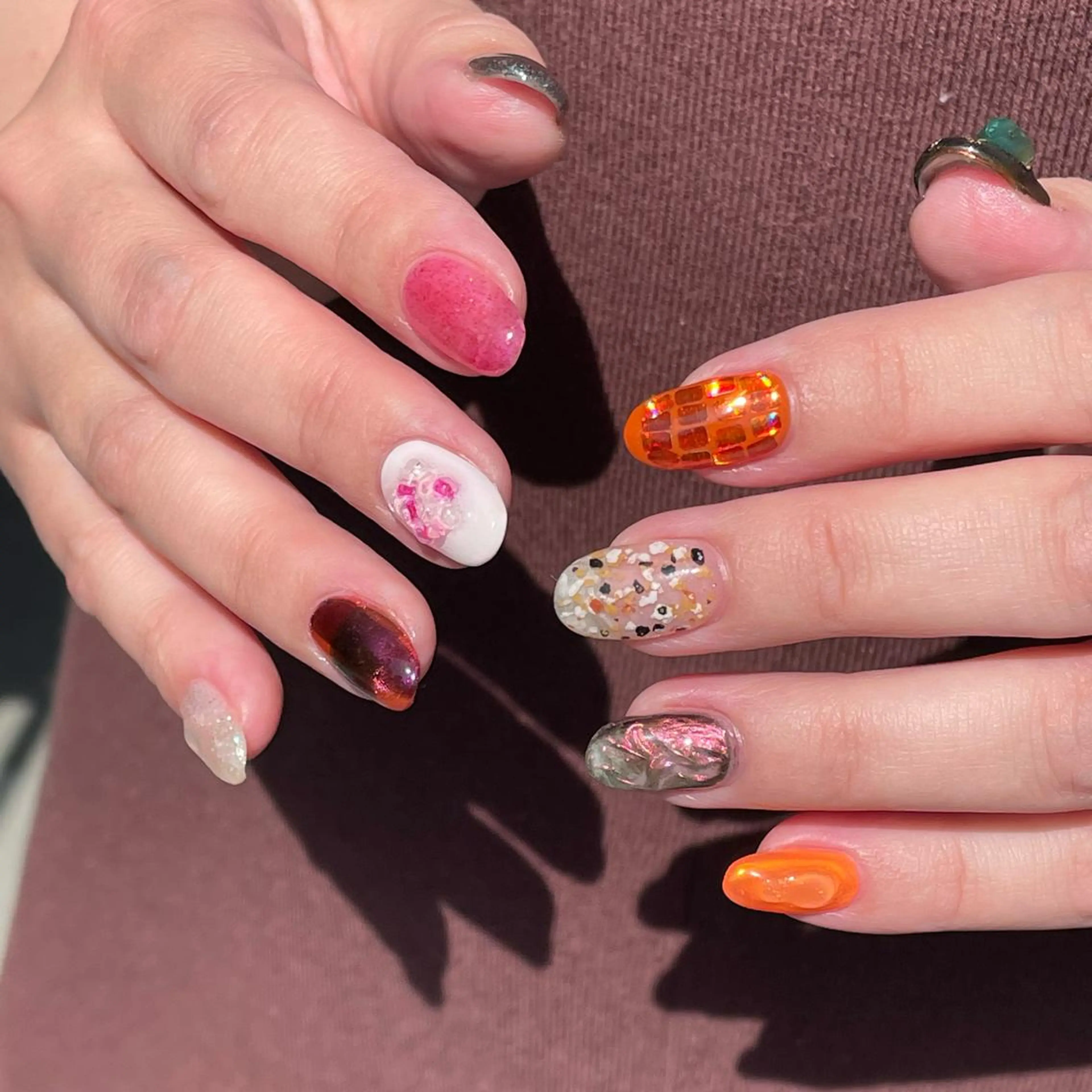 ネイル マグネットネイル ネイルチップ neouv所属・NEOUV NAILのネイルデザイン