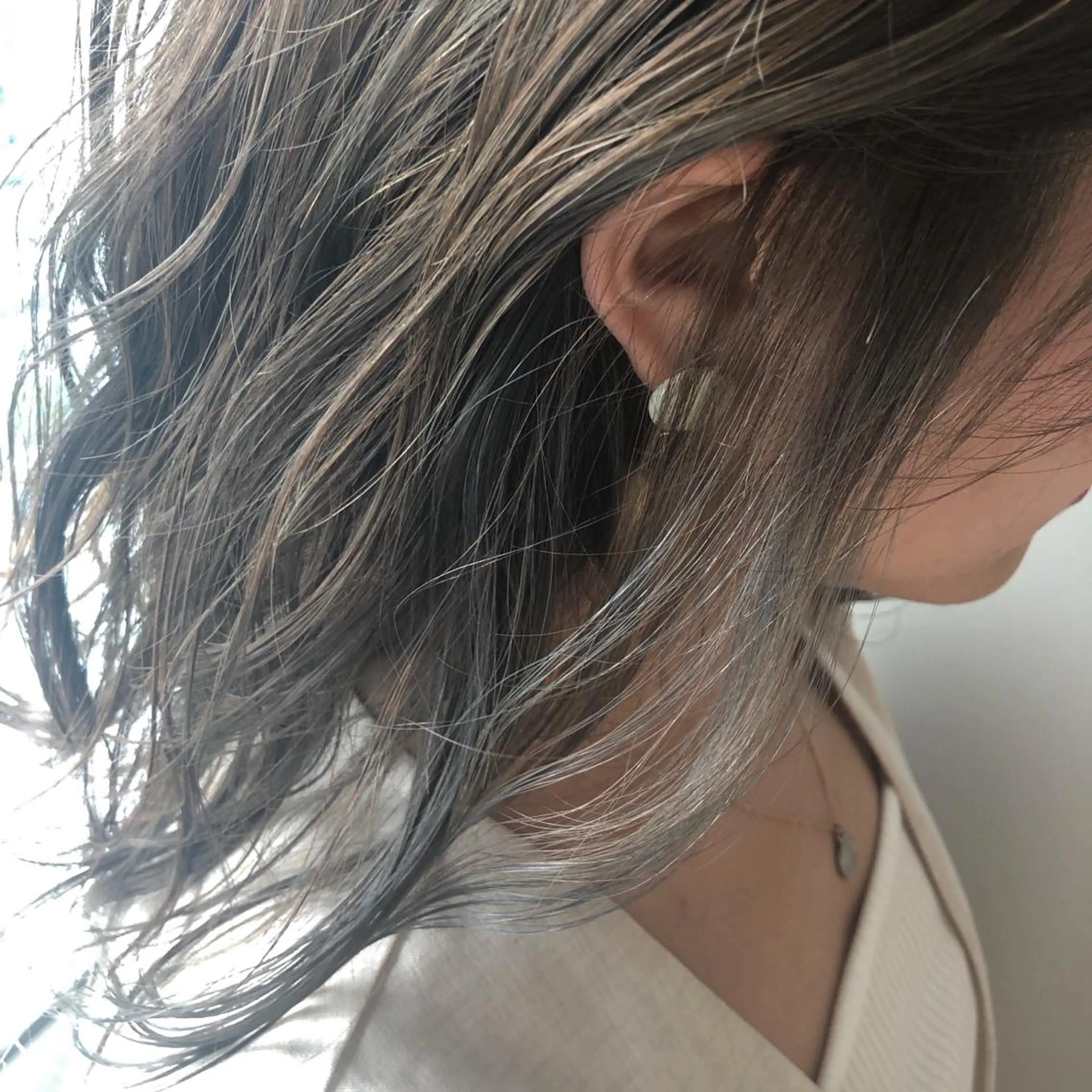 ミディアム カラー カット ヘアカラー トリートメント ヘアセット レイヤーカット/ボブ /縮毛矯正✨大輝のヘアスタイル