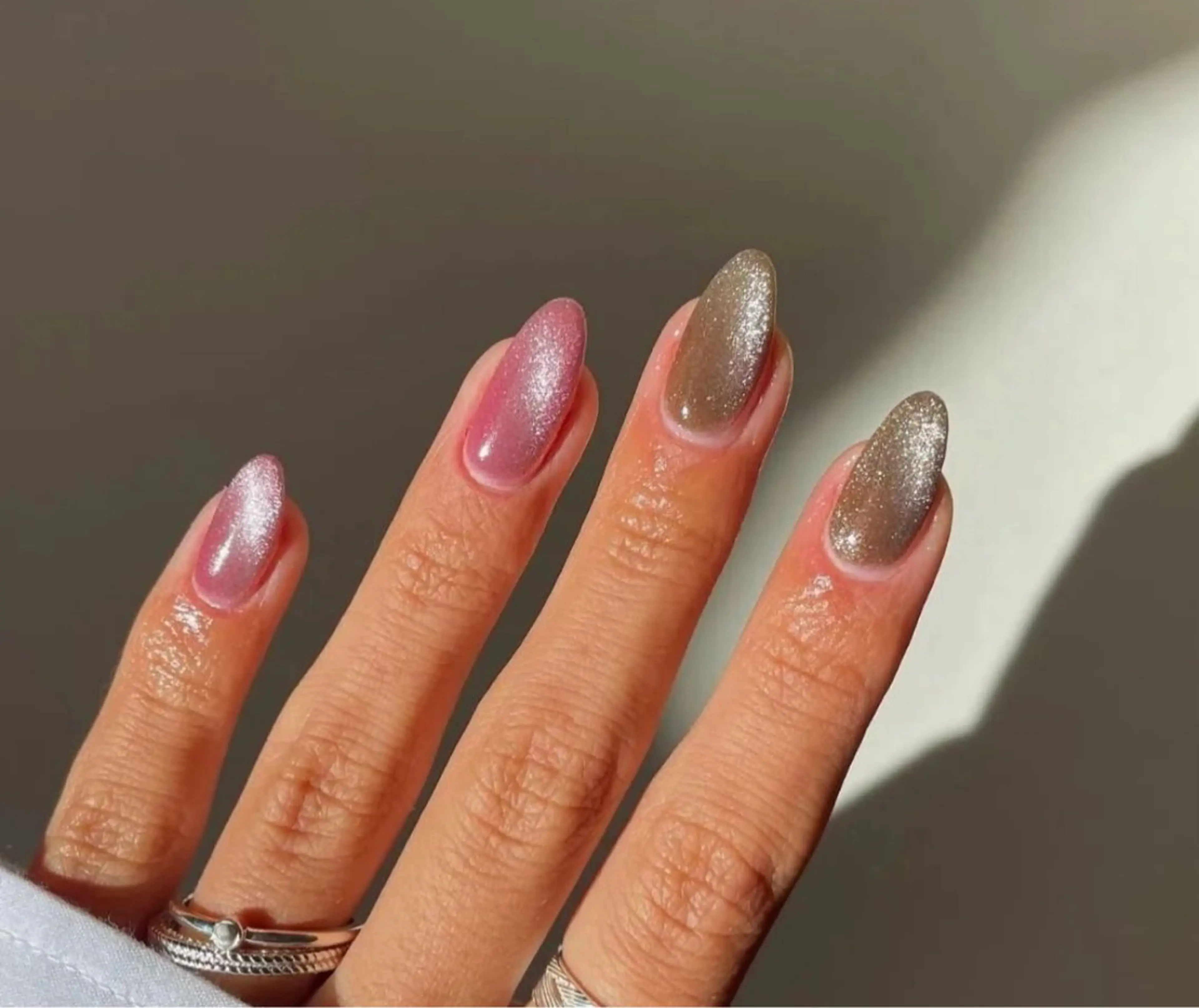 マグネットネイル(オフ無し)💅🧲の写真