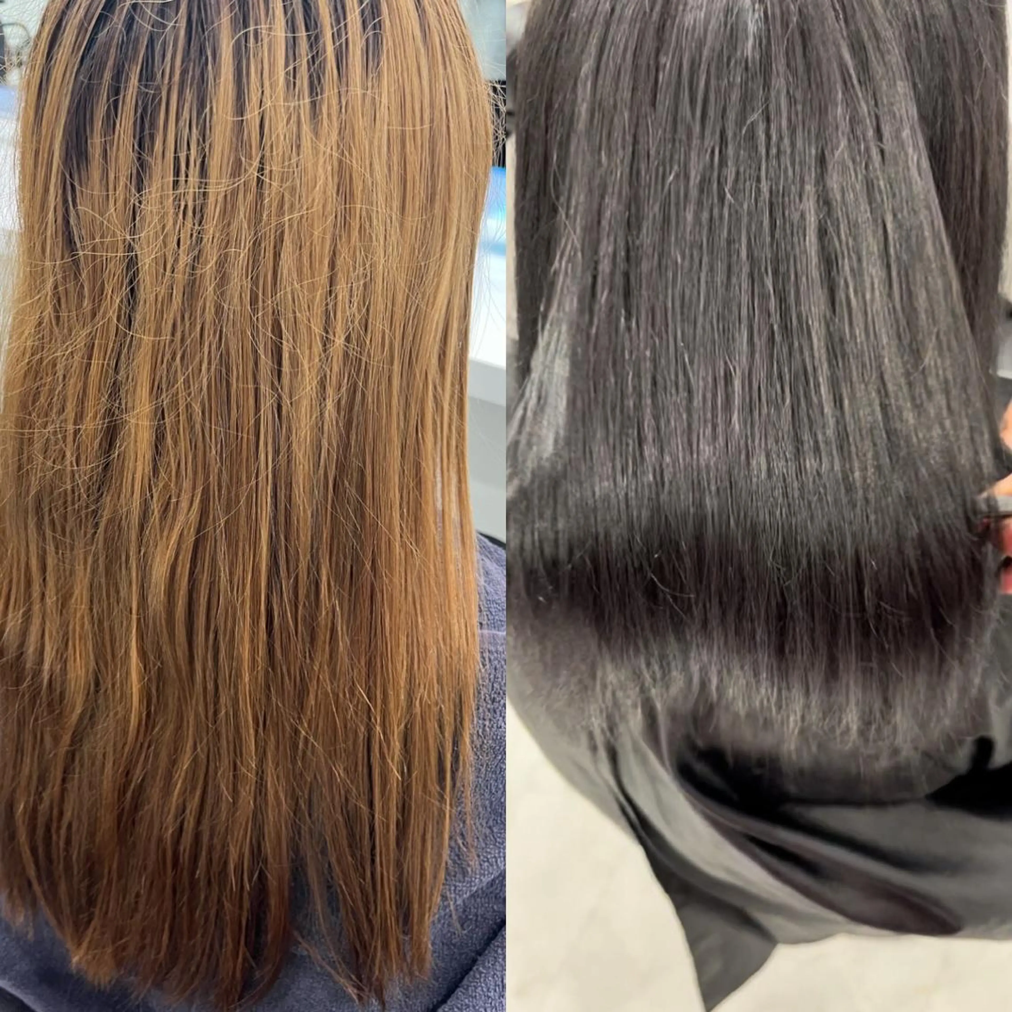 トリートメント 似合わせ💗透け感 💗うる艶カラー💗のヘアスタイル