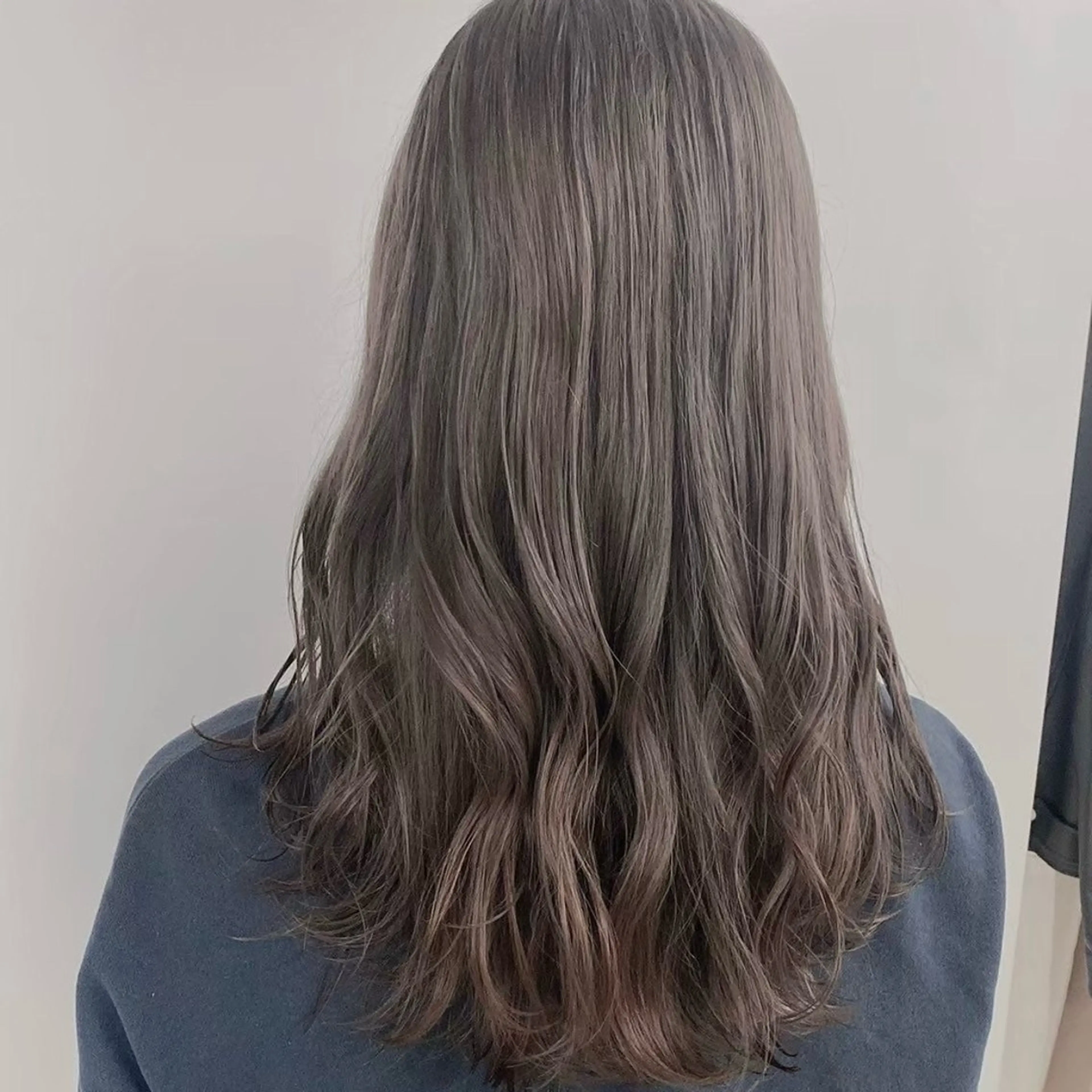 カラー ヘアカラー トリートメント 透明感/グレージュ/ ベージュ/るな🪽のヘアスタイル