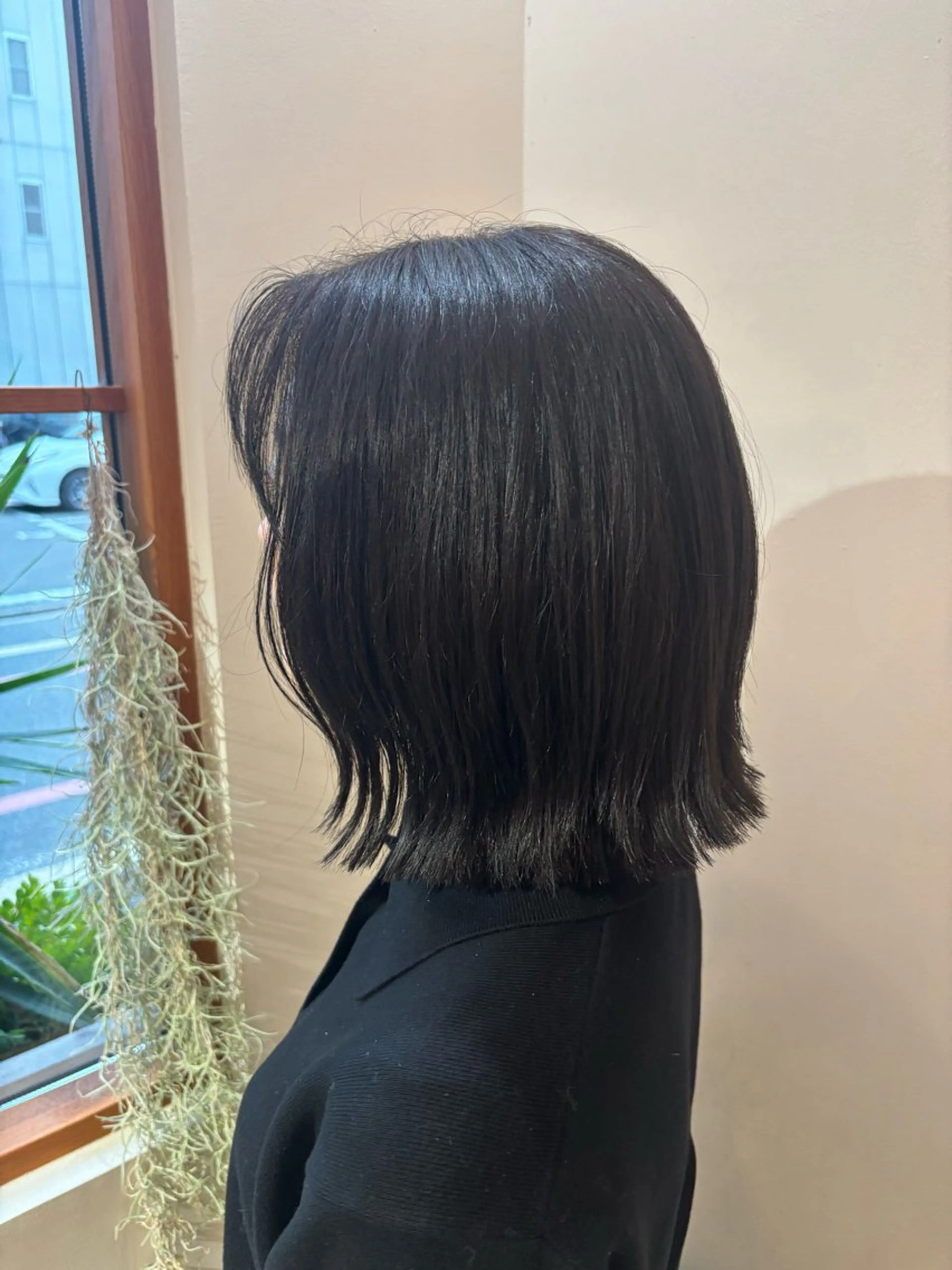 ショート ボブ くびれヘア 咲月/モード風/ボブ /ナチュラルカラーのヘアスタイル