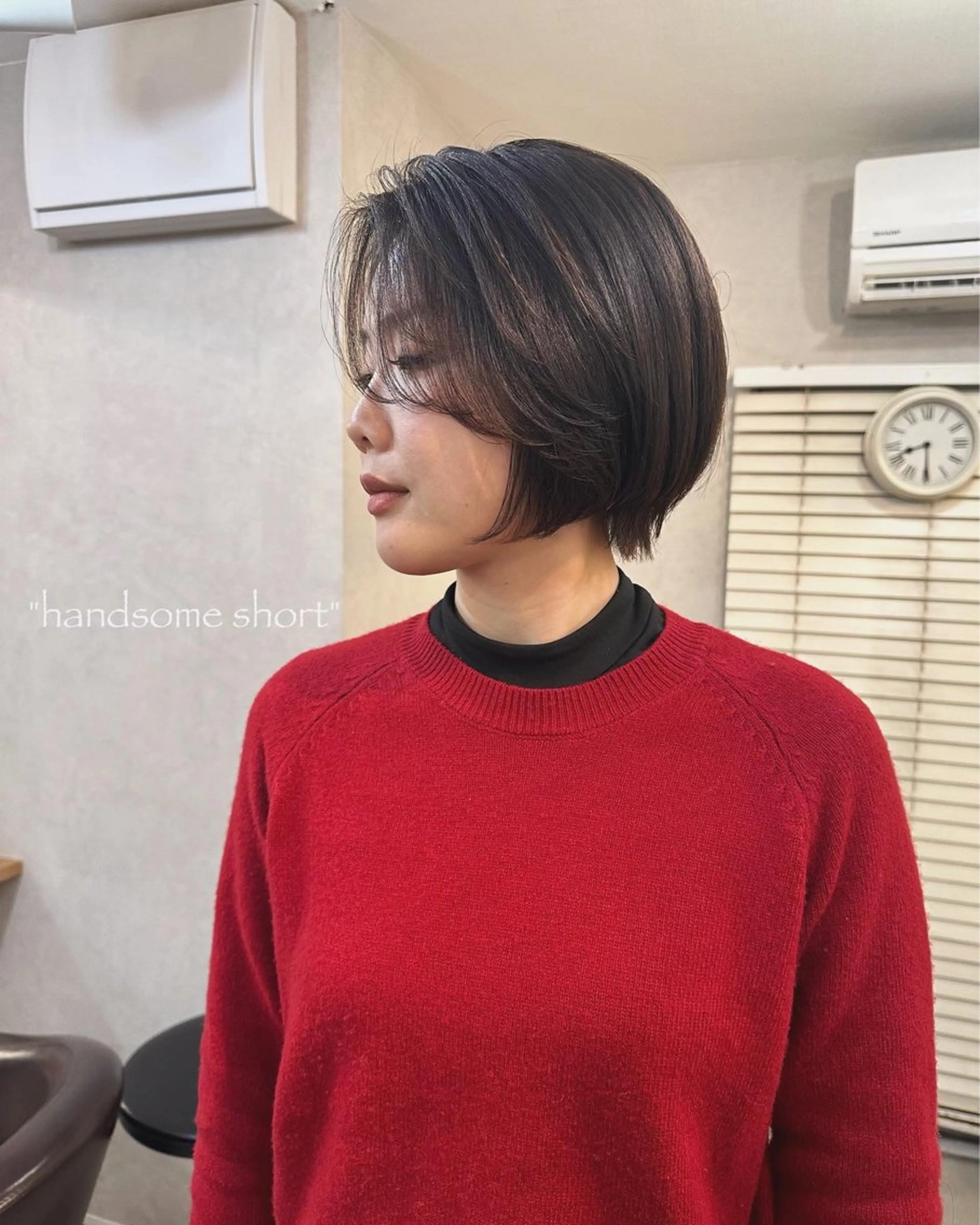 ショート カラー カット ヘアカラー トリートメント 🍃ショートヘア🍃 北林春樹のヘアスタイル